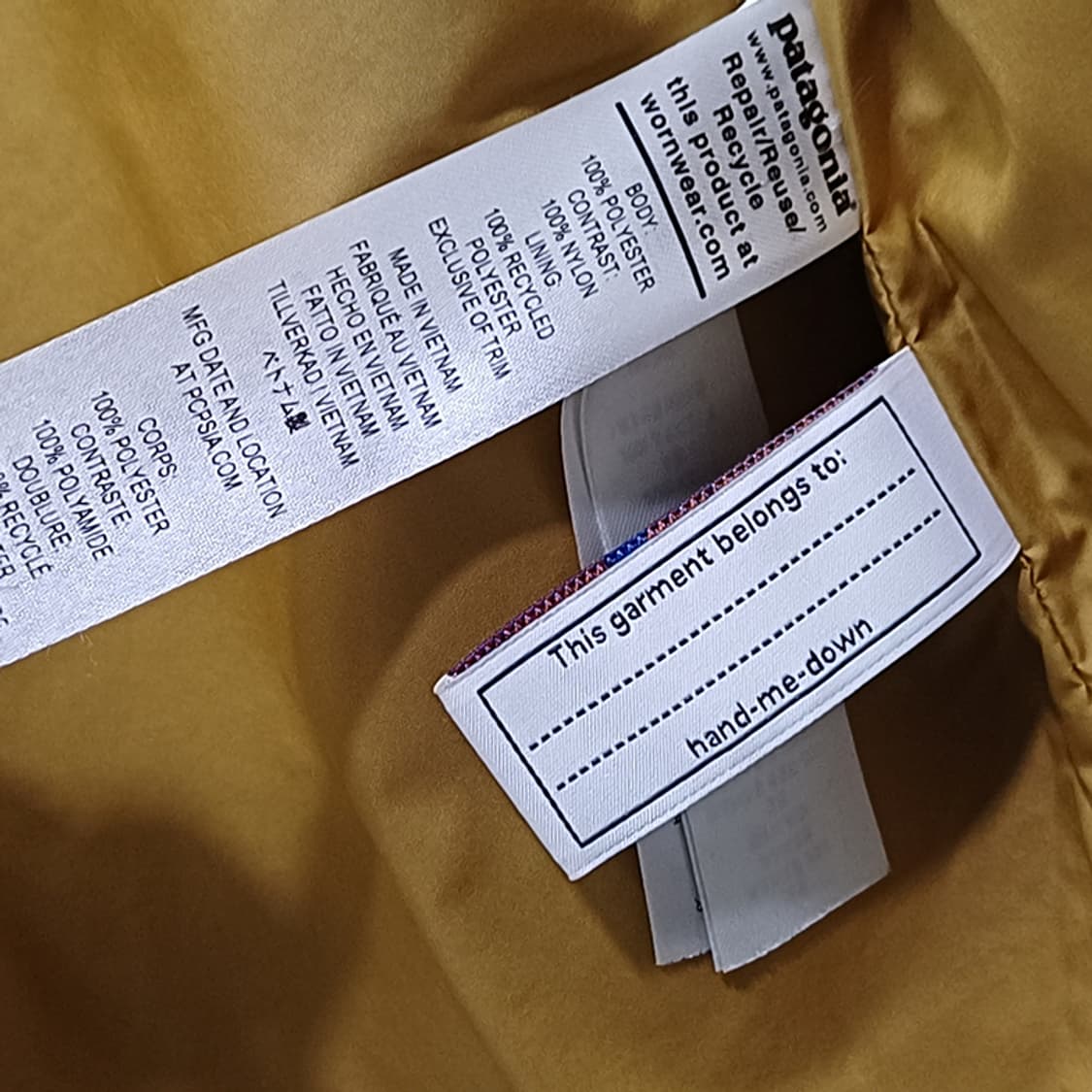 파타고니아 레트로 키즈 방풍 플리스 양털 조끼 아동 XS 5 6 사랑봉봉 상품이미지5