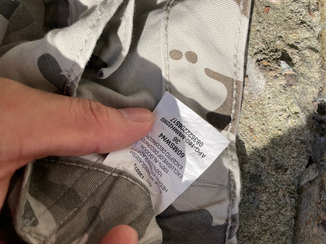 Wrangler camo short pants 상품이미지3