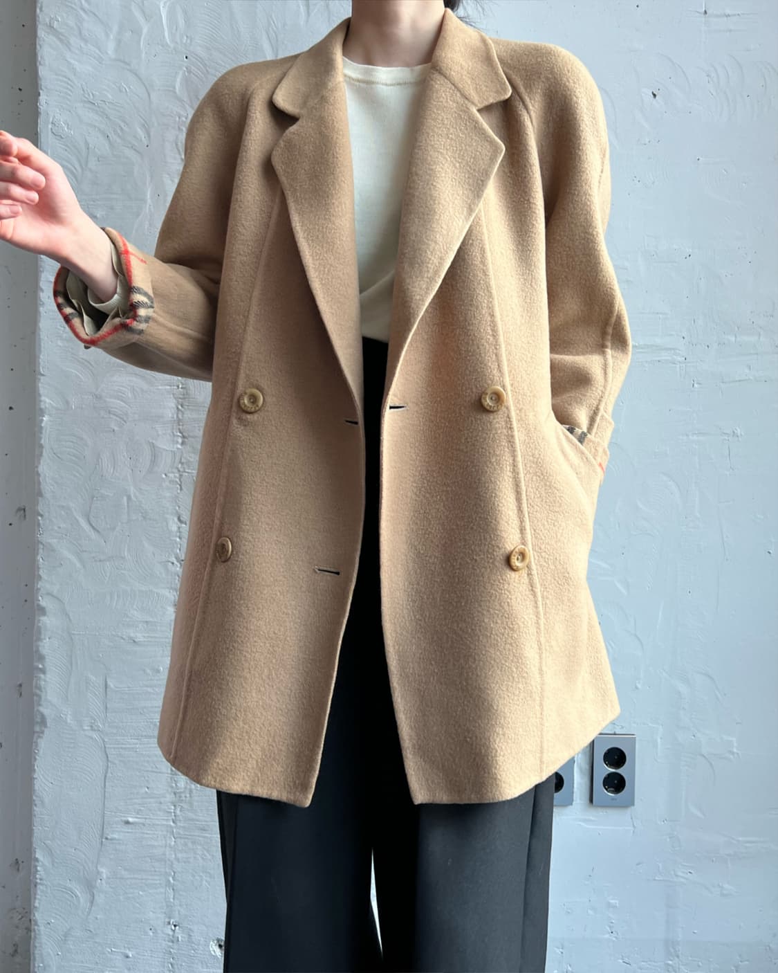 버버리 핸드메이드 울 코트 상품이미지10