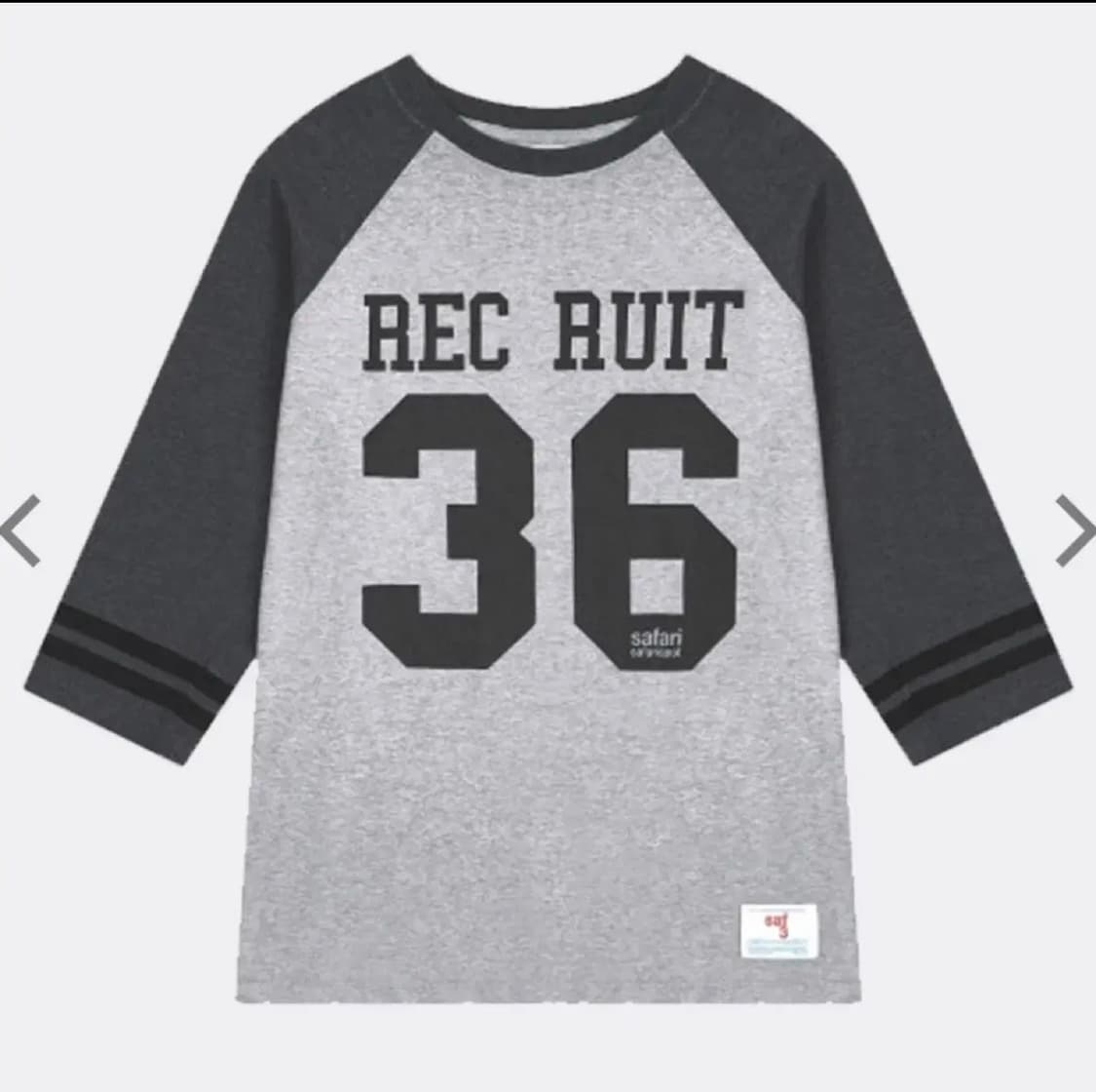 (구매) 사파리스팟 REC RUIT TEE 롱슬리브 0사이즈 상품이미지1