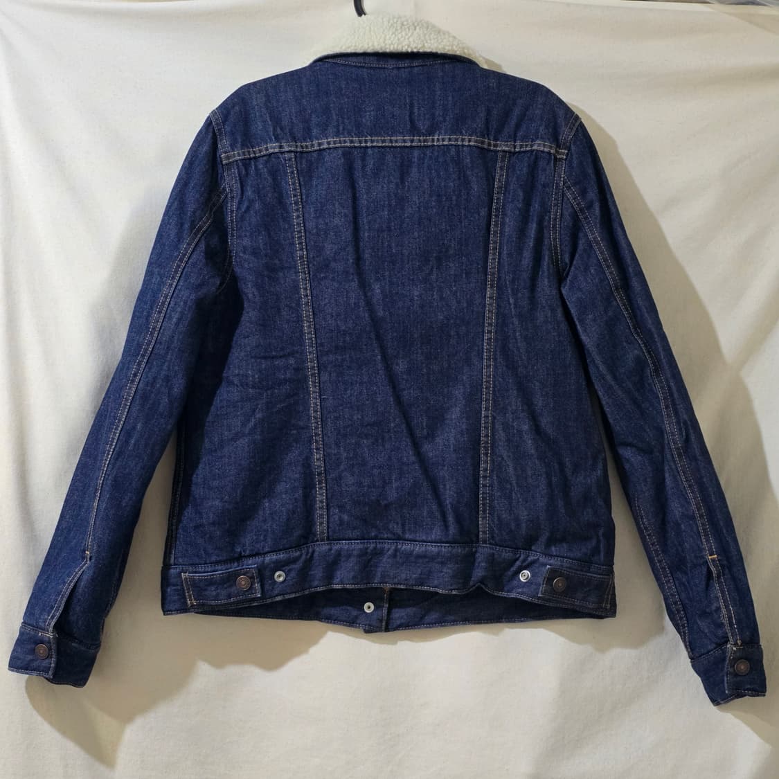 리바이스 구스다운 양털 트러커 자켓 진청 M 상품이미지2