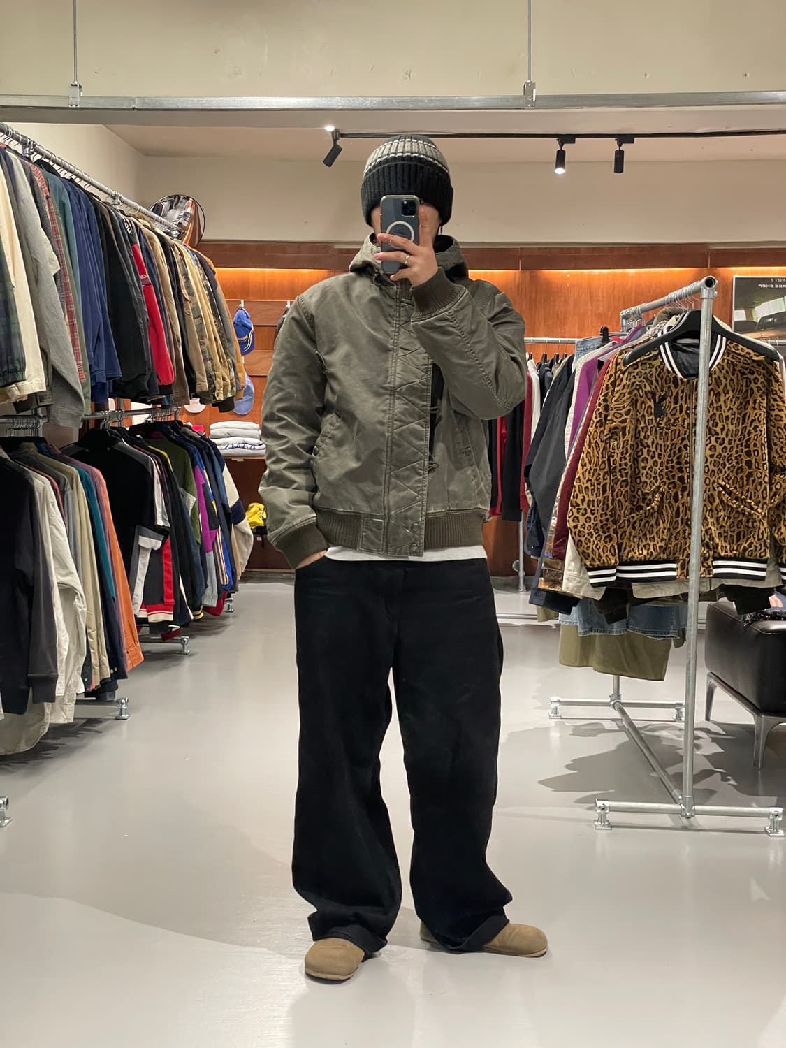 90's 탱커 스타일 자켓   상품이미지1