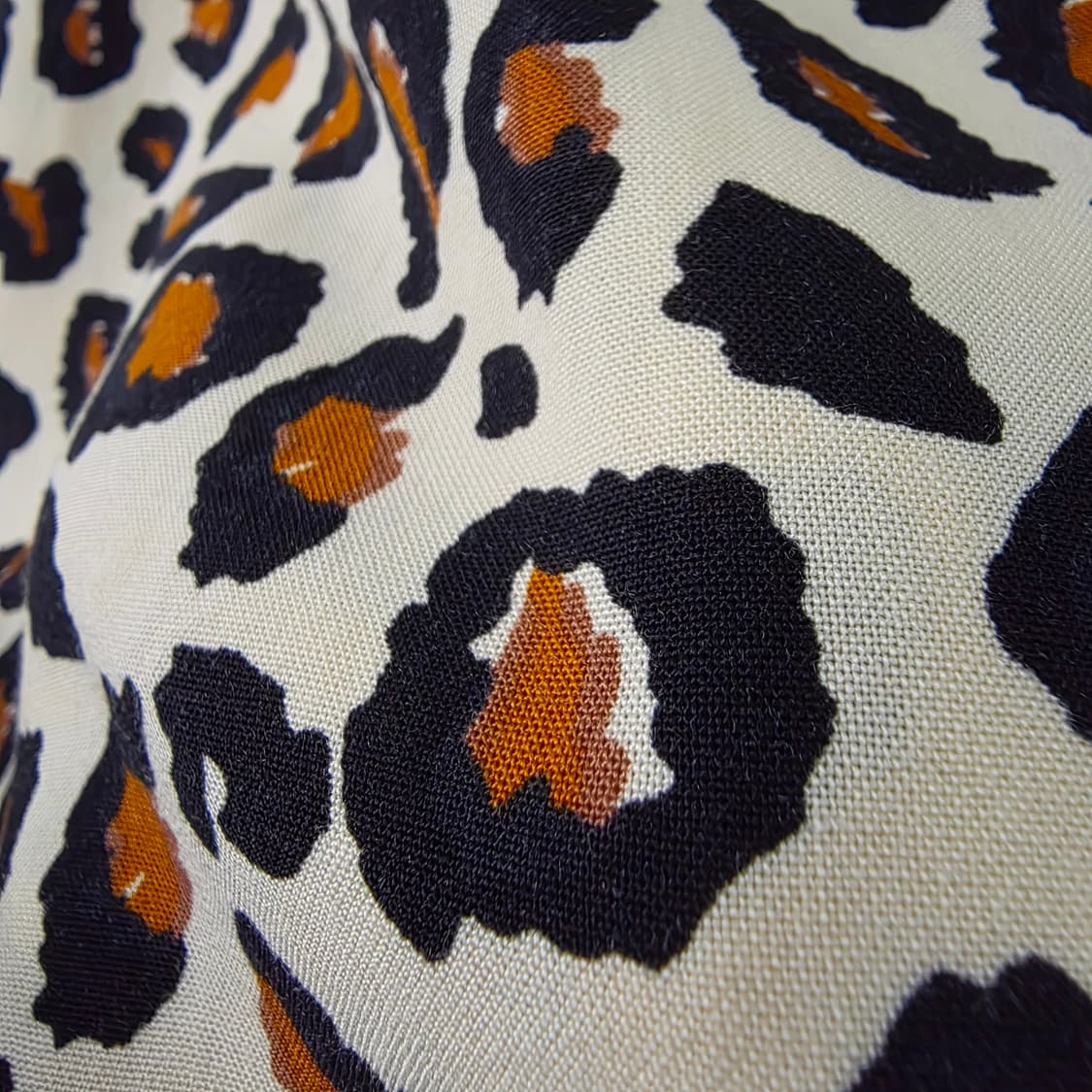 Velvet Heart 레오파트 패턴 셔츠 블라우스 상품이미지8