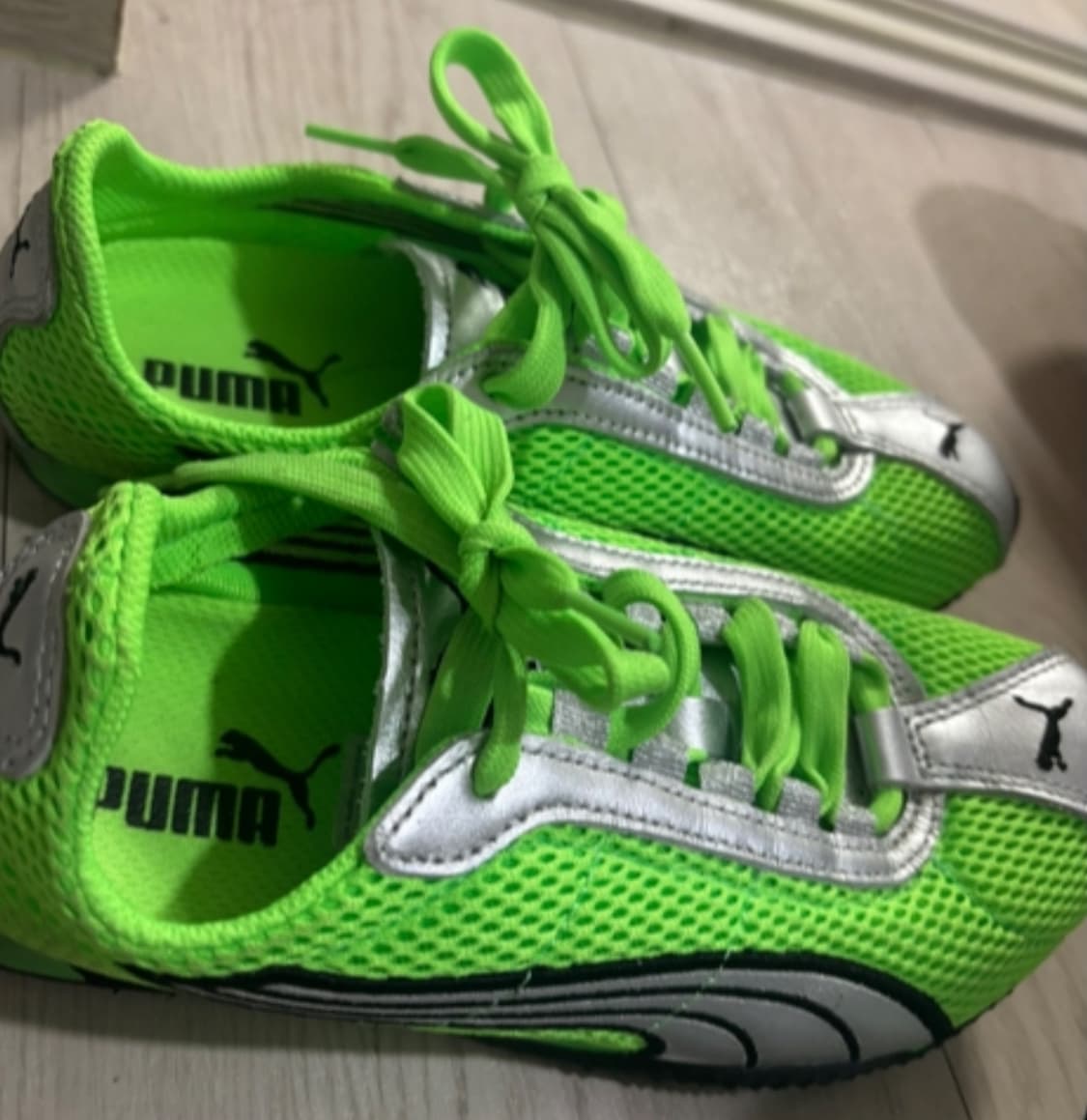 푸마 h street green silver 230 스니커즈 상품이미지2