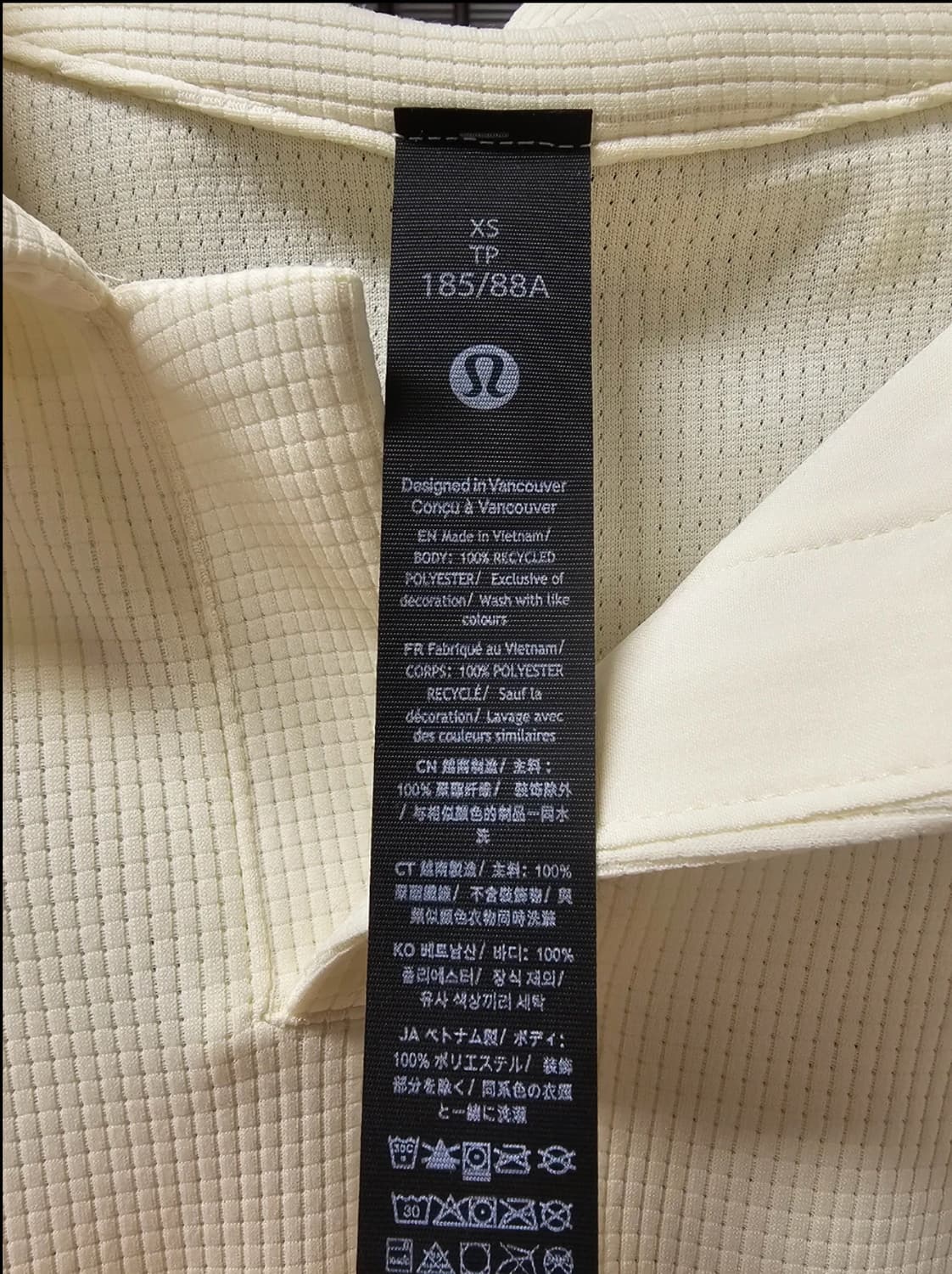 룰루레몬 와플 오픈카라 셔츠 상품이미지2