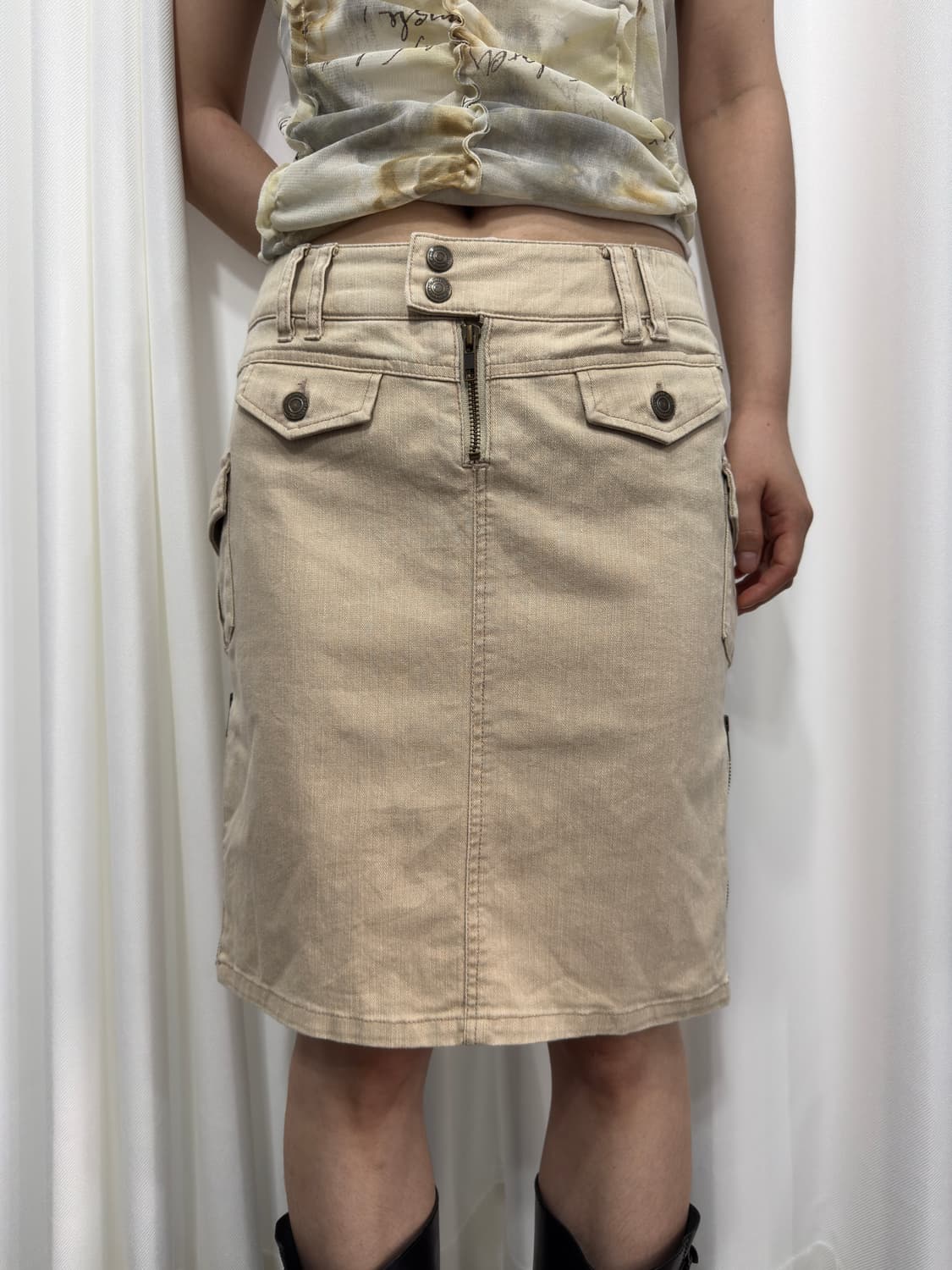 design midi skirt 상품이미지1