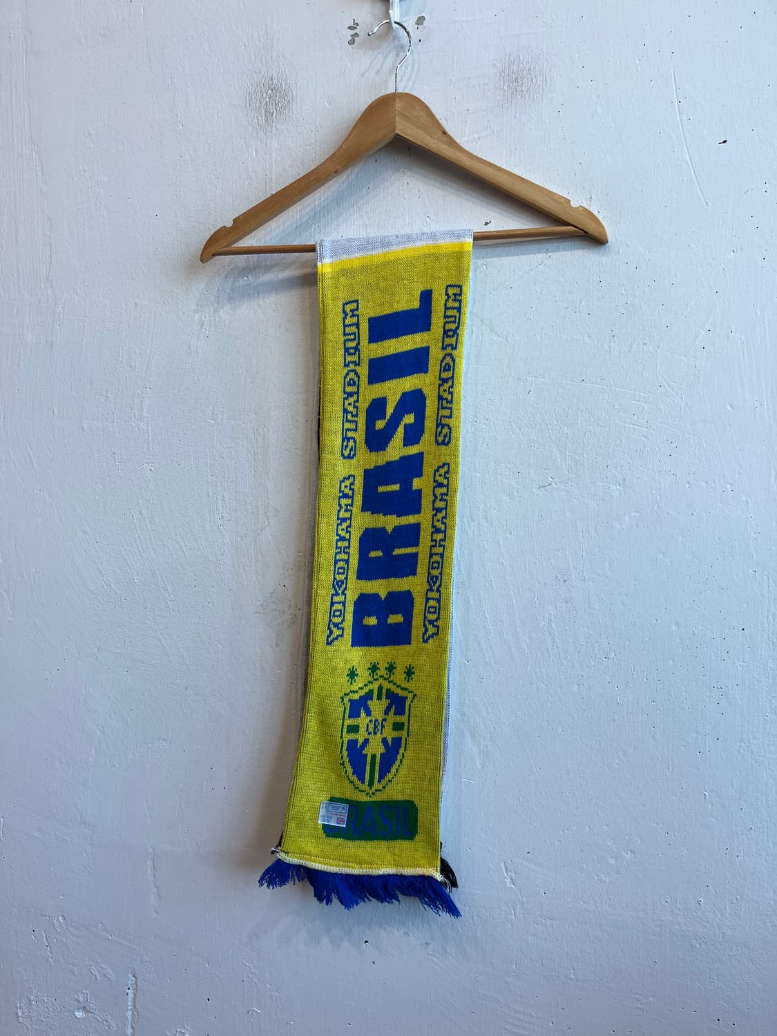 Made in UK 2002 브라질 독일 결승 아크릴 풋볼 머플러  상품이미지3