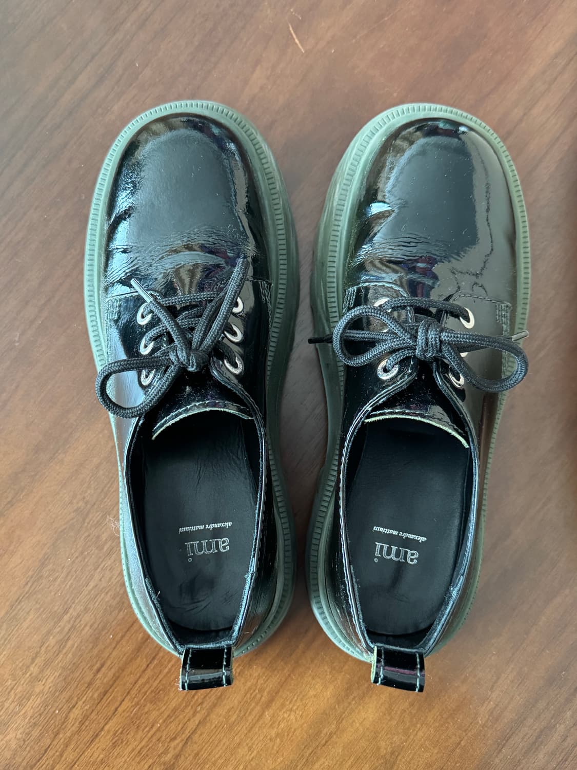 [정품/IT 44] 아미 파리스(Ami Paris) 럭 솔 더비 슈즈 ( 상품이미지6