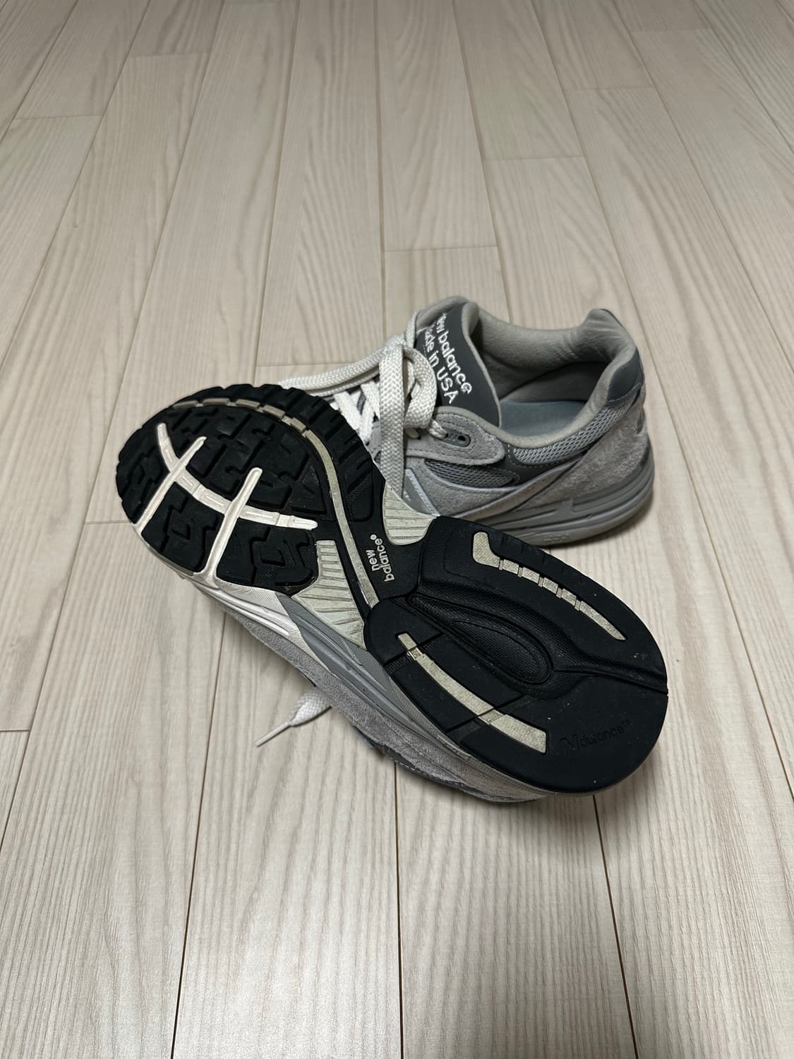 뉴발란스 993 메이드 인 USA 그레이 D 스탠다드 US8(260) 상품이미지5