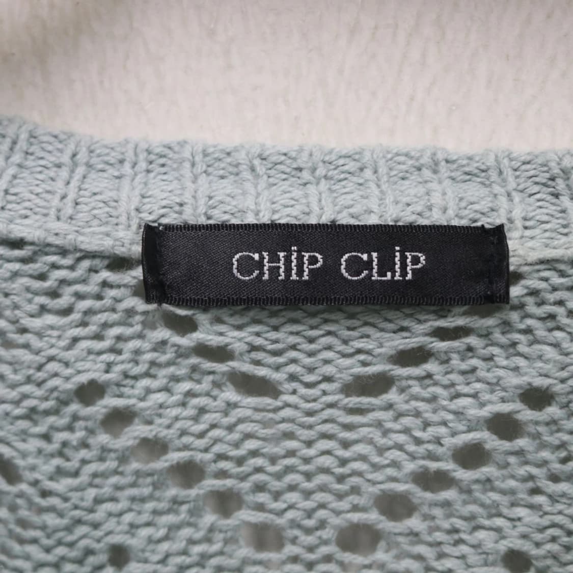 CHIP CLIP 프릴 러블리 니트 가디건 62824 상품이미지8