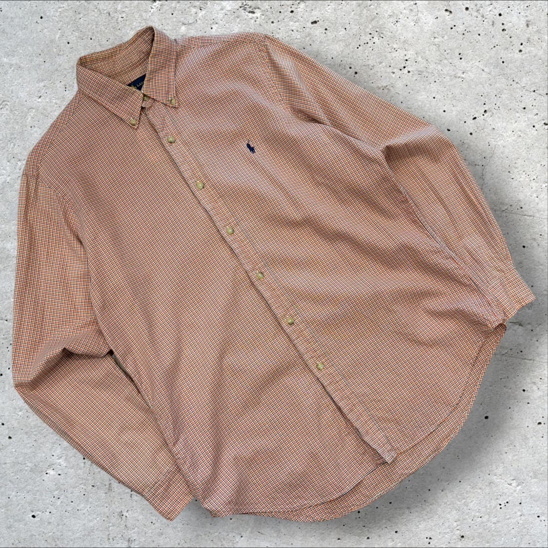 [M] 폴로 랄프로렌 체크 남방 긴팔 셔츠 D808 상품이미지1