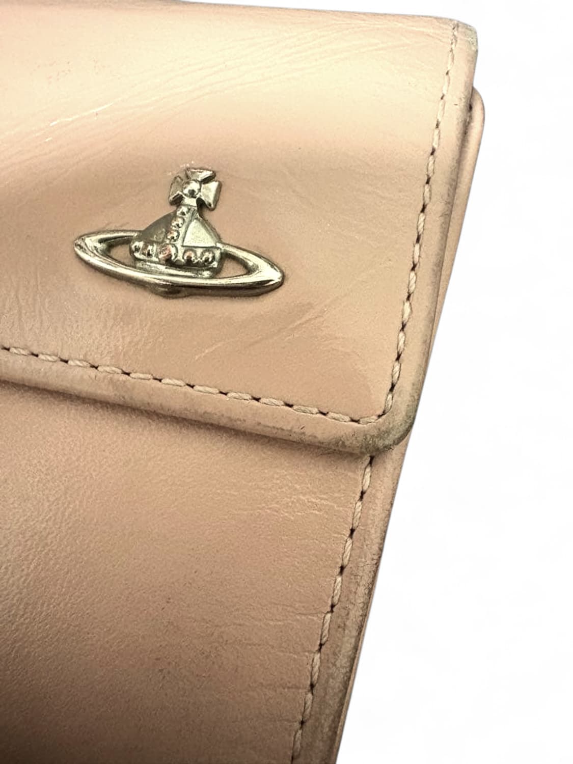 비비안 웨스트우드 핑크 접이식 지갑 상품이미지3