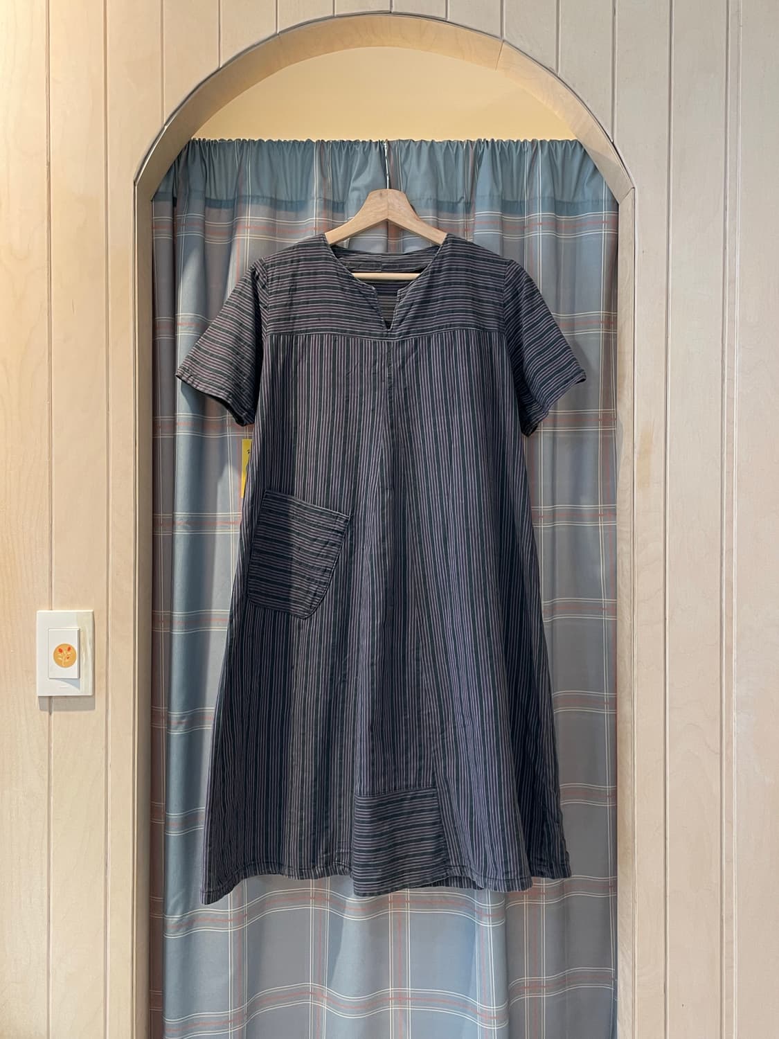 일본빈티지 모리걸 주머니 원피스 상품이미지1