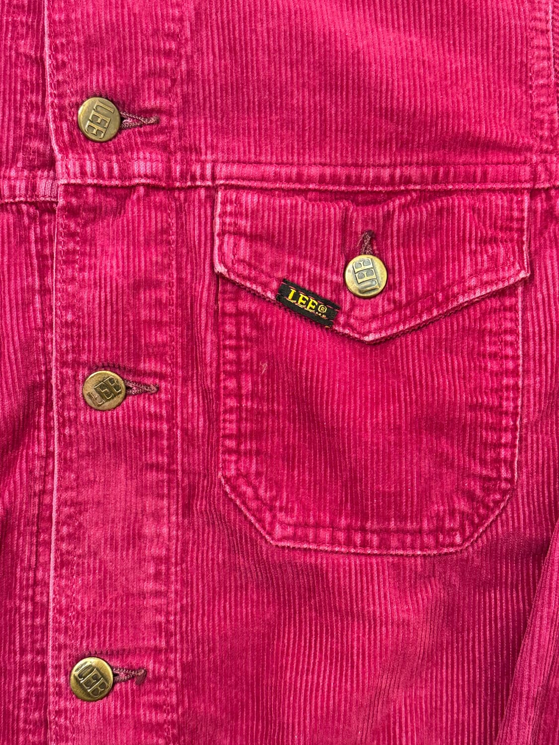 70s LEE corduroy jacket wine color🍷 상품이미지6