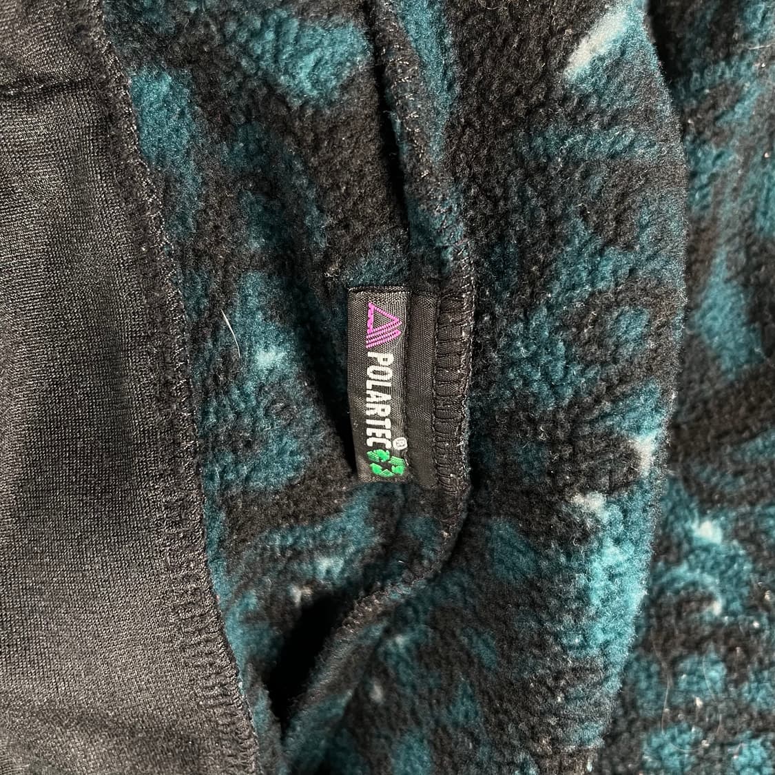 빈티지 Rei 플리스 패턴 폴라텍 집업 상품이미지4