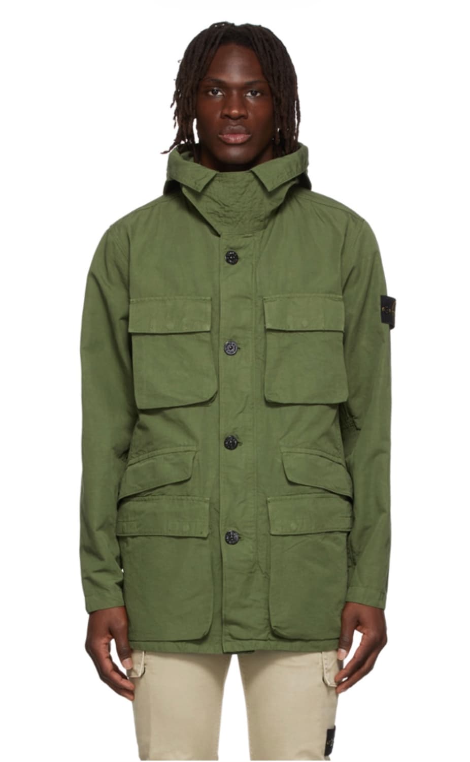 스톤아일랜드 카키 야상 자켓 상품이미지6