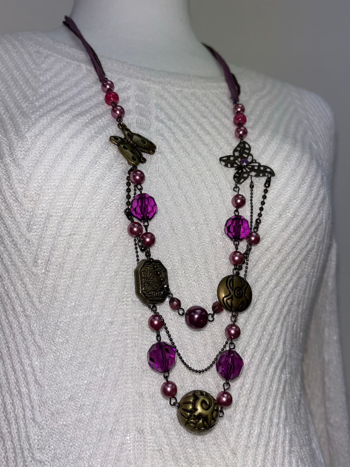 빈티지 레이어드 오리엔탈 목걸이 상품이미지4