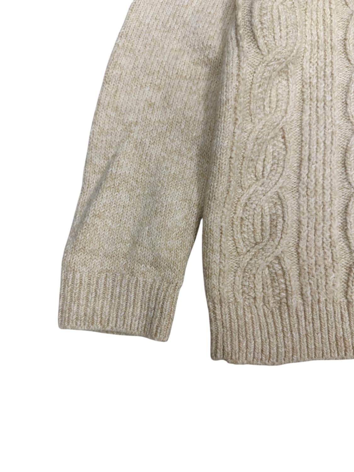 타미힐피거 꽈배기 니트 아이보리 (XL) 상품이미지5