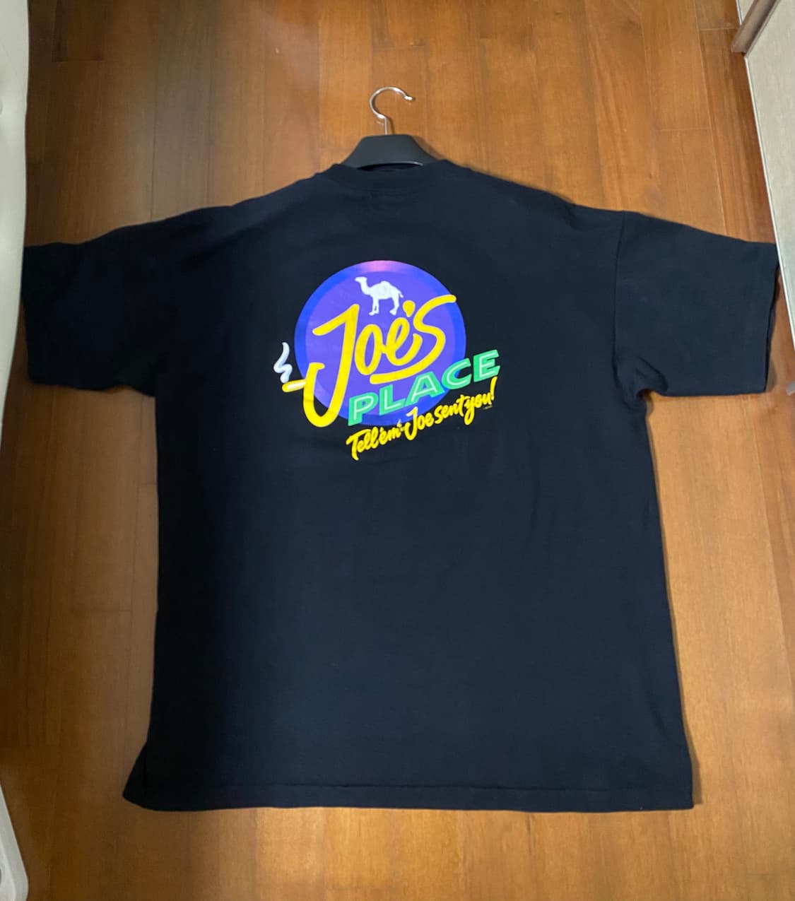 [XL] 90s 빈티지 카멜 joe's place 프로모 티셔츠 상품이미지3