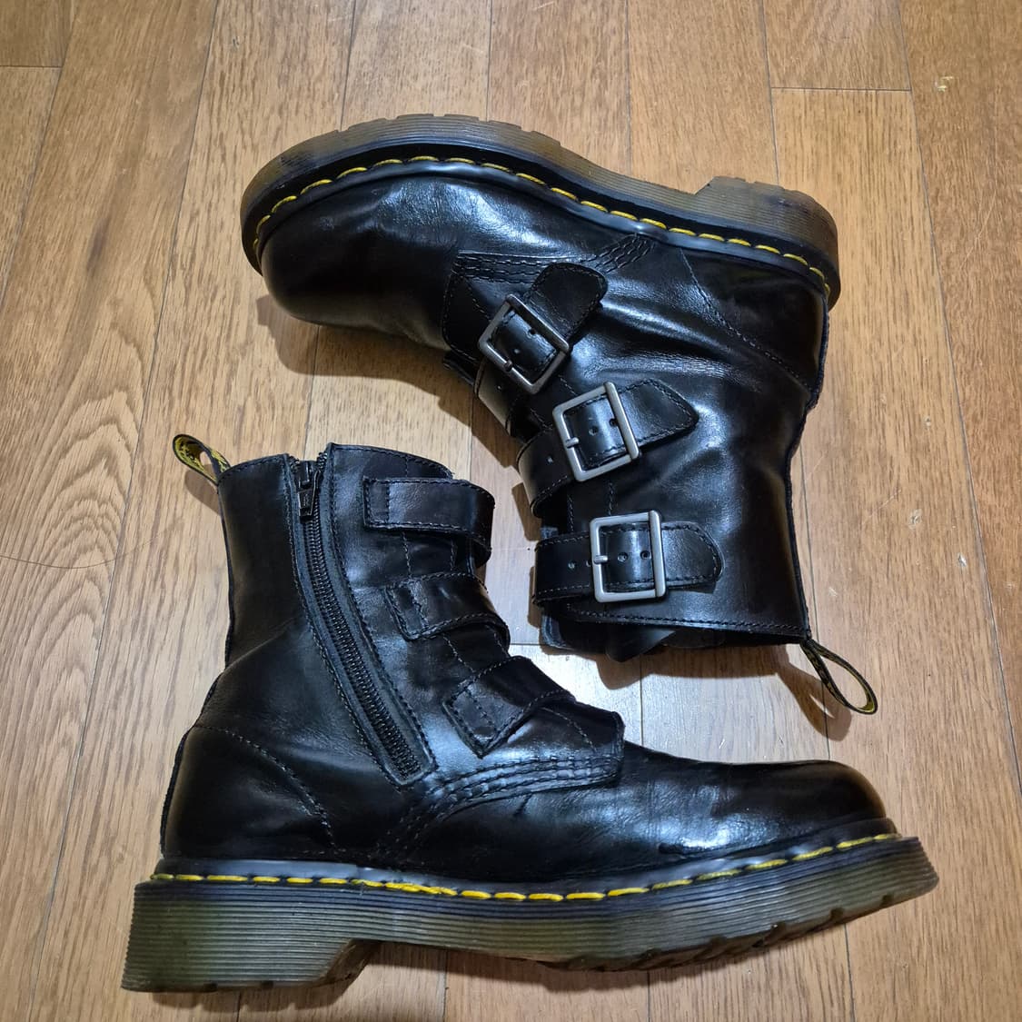 닥터마틴 블레이크 버클 부츠 블랙 색상 UK4(235) 상품이미지2