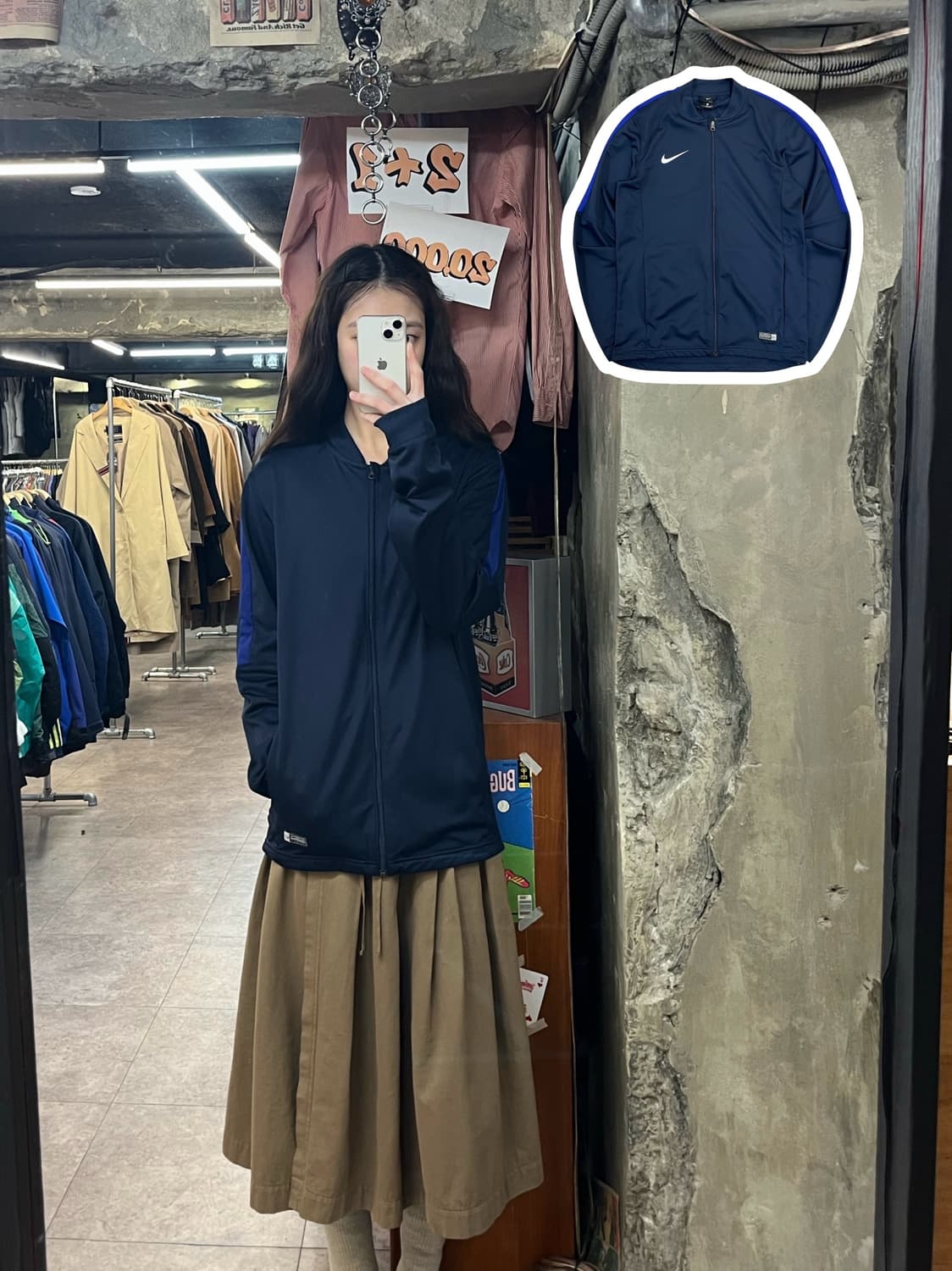 나이키 DRI-FIT 져지 네이비 M #csz3240 상품이미지1