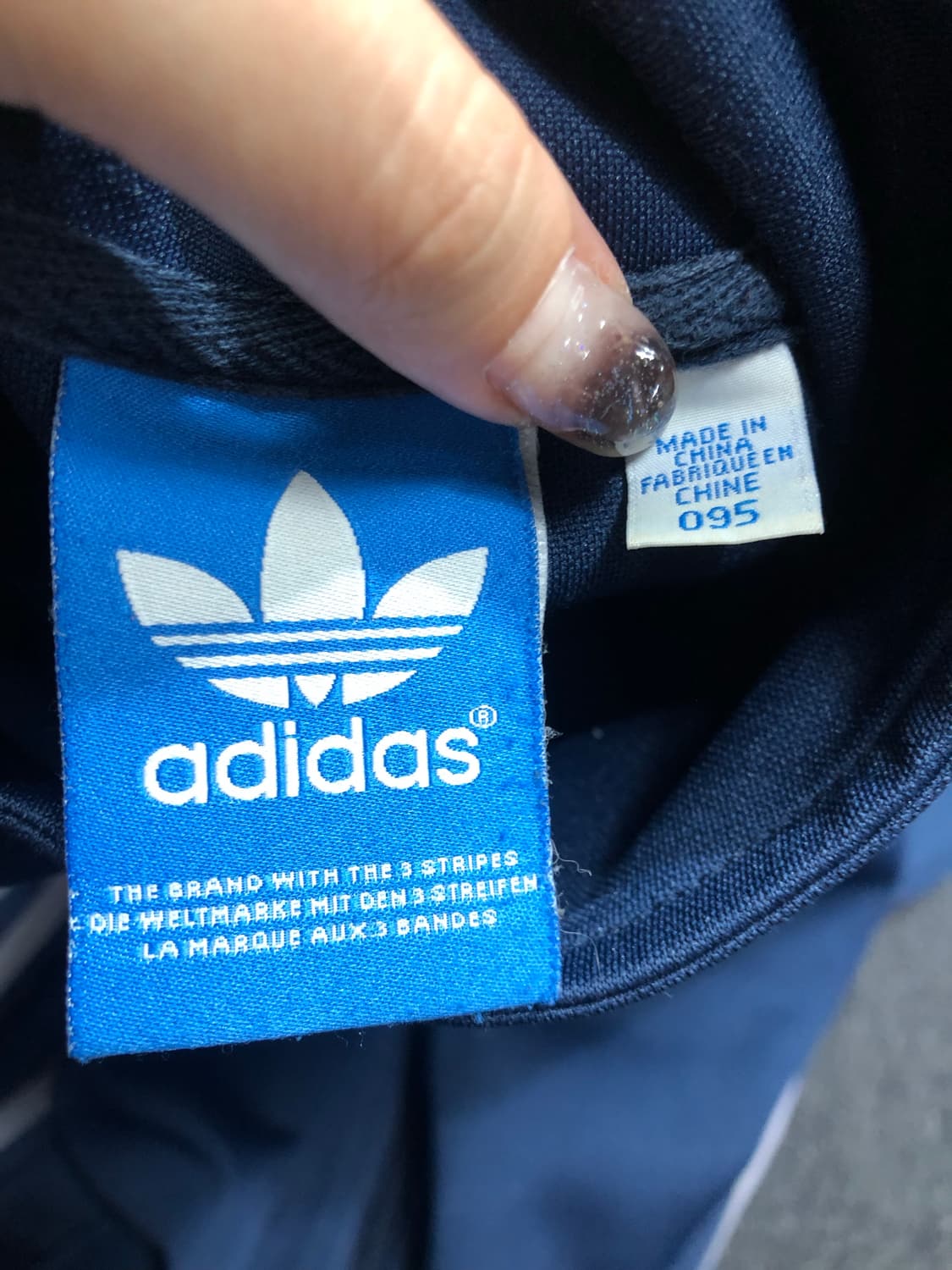 아디다스 네이비 그레이 파이어버드 져지 95 상품이미지8