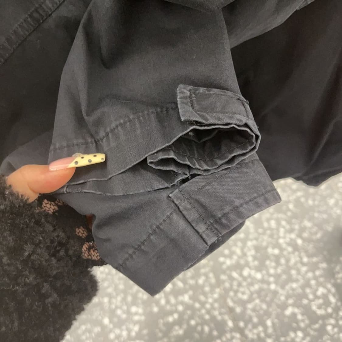 칼 카니 올드스쿨 레트로 빈티지 오버핏 야상 자켓 M C09627 상품이미지7