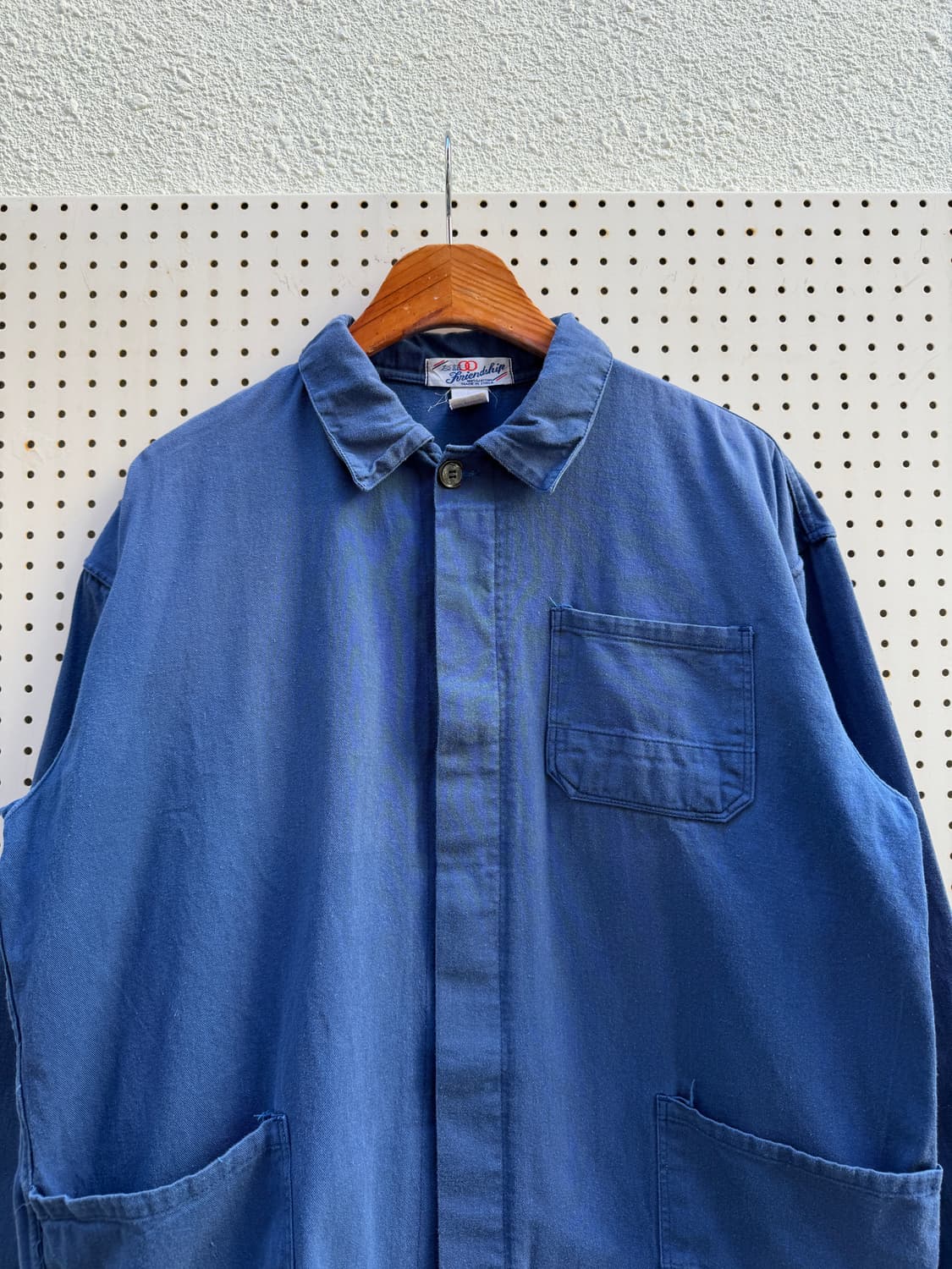 1970s FADED BLUE FRIENDSHIP OLD 프렌치워크자켓 상품이미지5