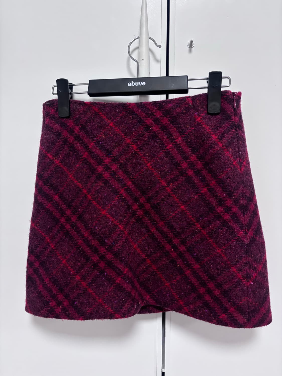 Burberry 버버리 레드 체크 스커트 s 상품이미지2