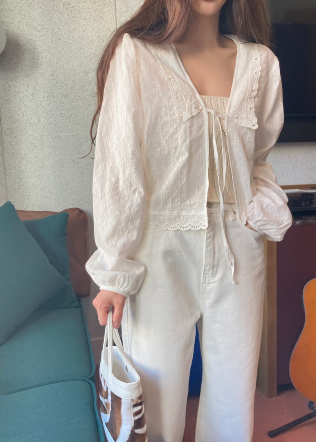 메이비베이비 dearest Acacia (bl) 블라우스 상품이미지1