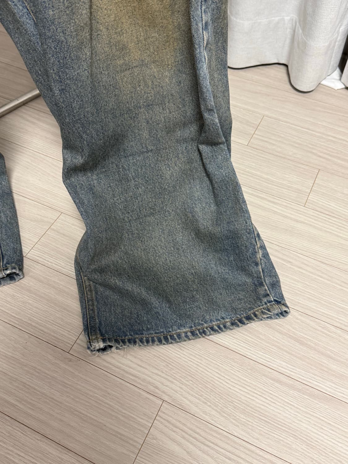 [2] 프로젝트gr 코티드 백워드 초판 데님 청바지 상품이미지6