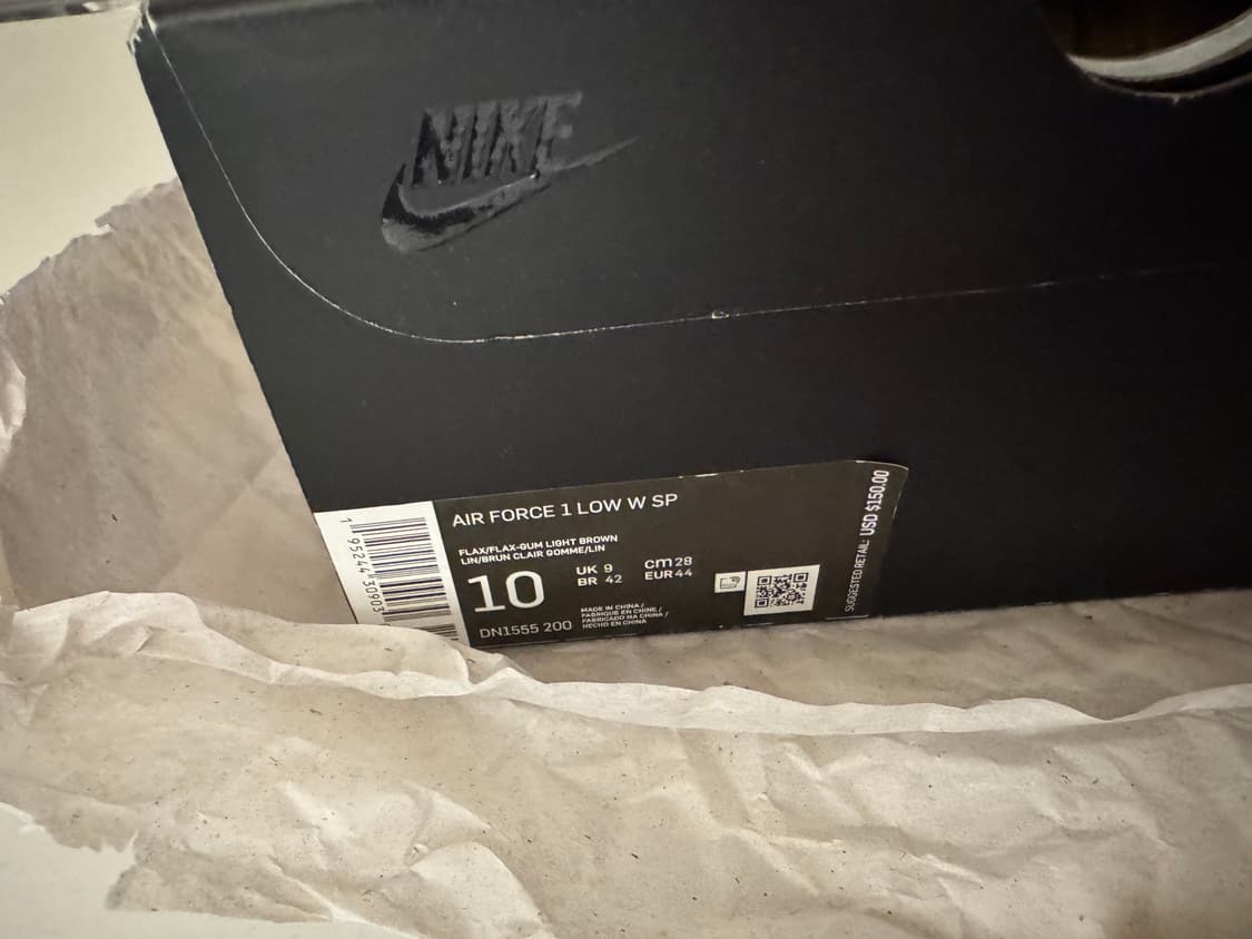 나이키 x 슈프림 에어포스 1 로우 플랙스 상품이미지6