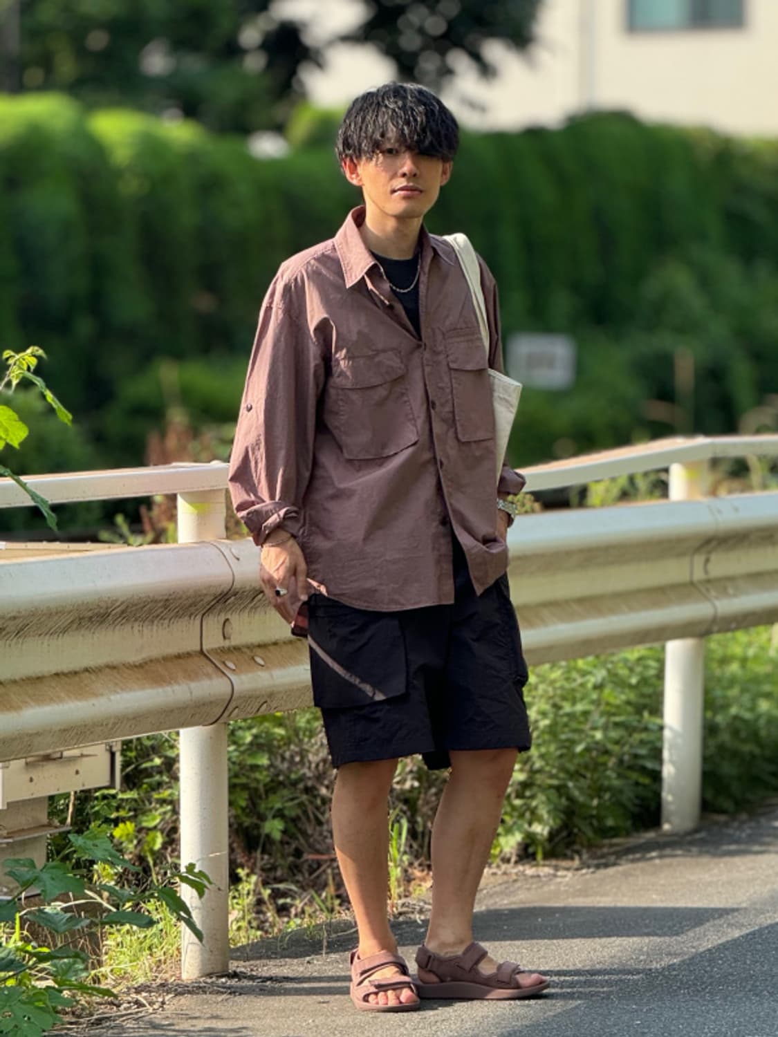 유니클로U 유틸리티 오버사이즈 셔츠 상품이미지3