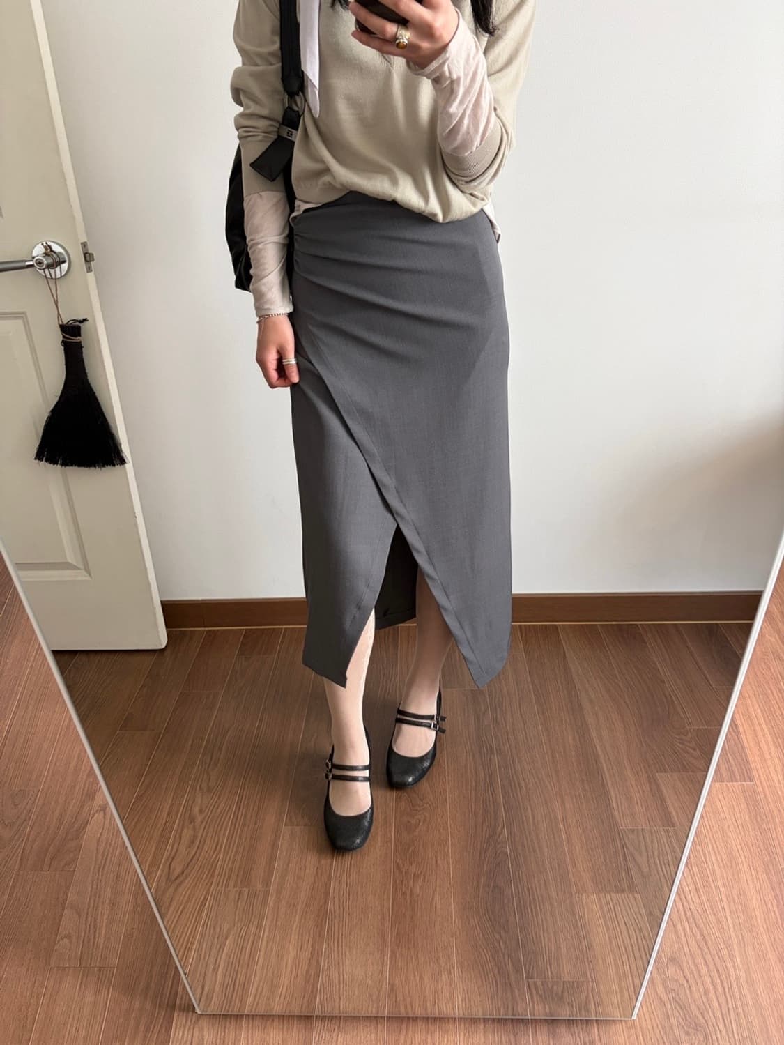 wrap skirt 상품이미지3