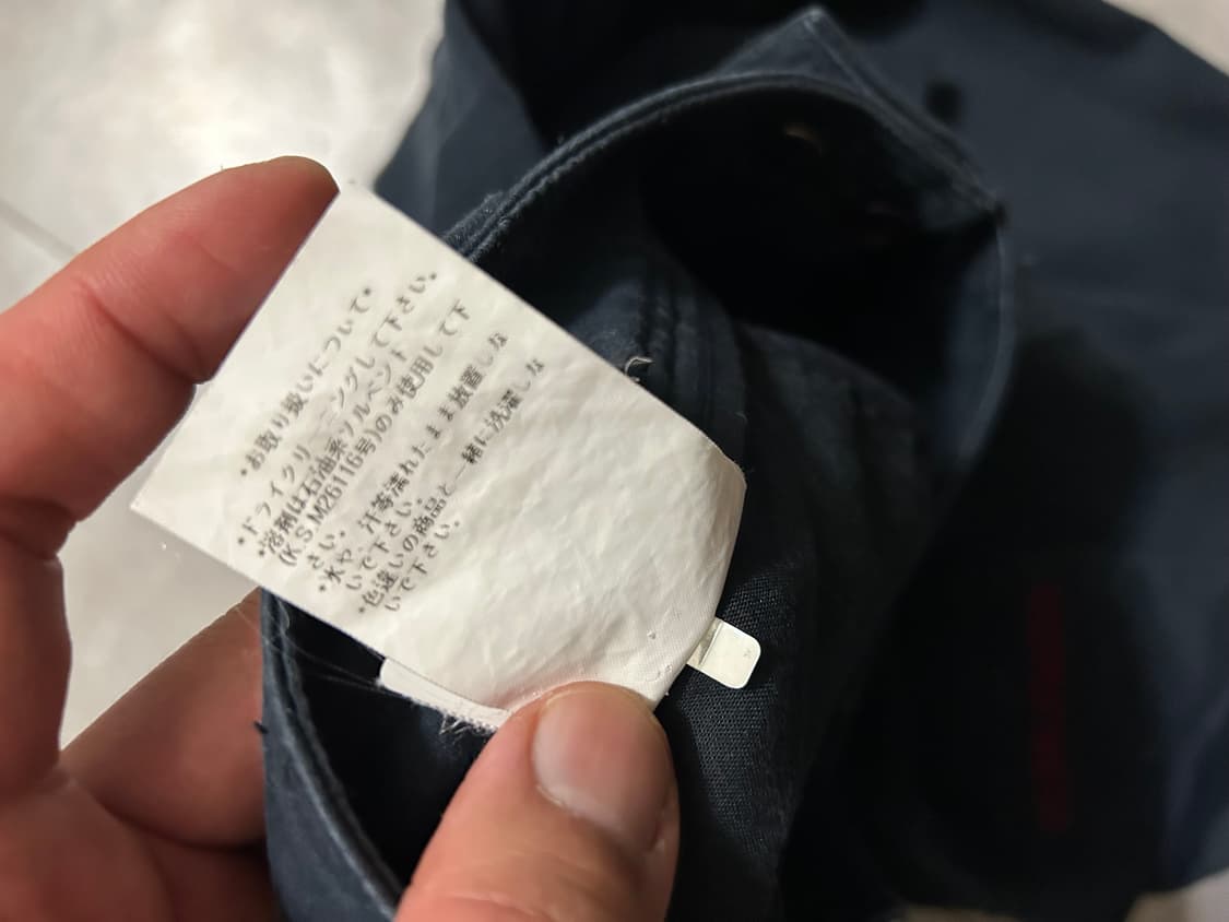 파리게이츠 골프 네이비 빈티지 코튼 카고 팬츠 상품이미지9