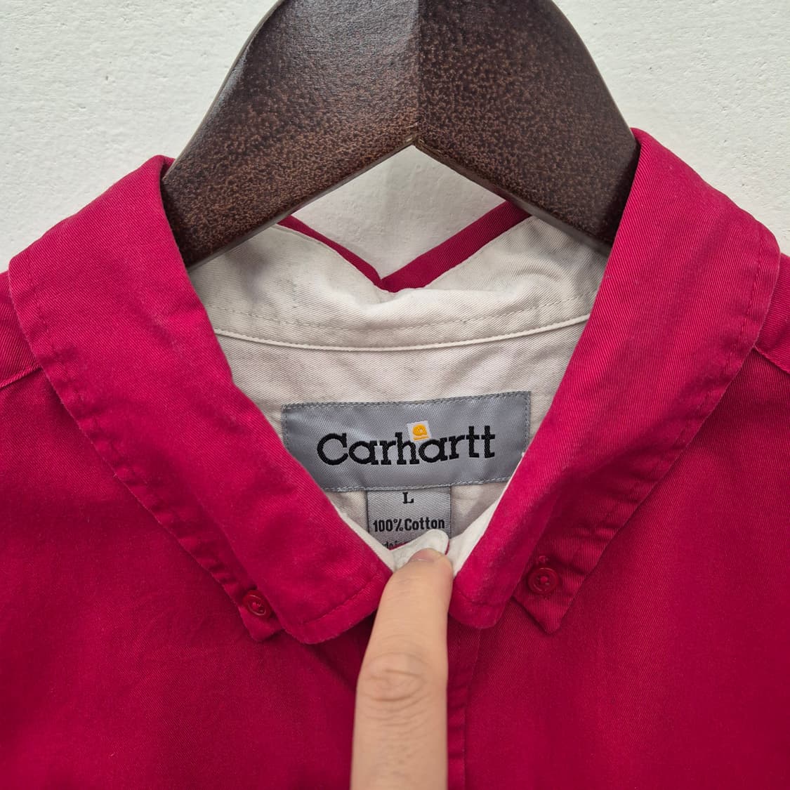 칼하트 워크웨어 반팔 셔츠 L 상품이미지3