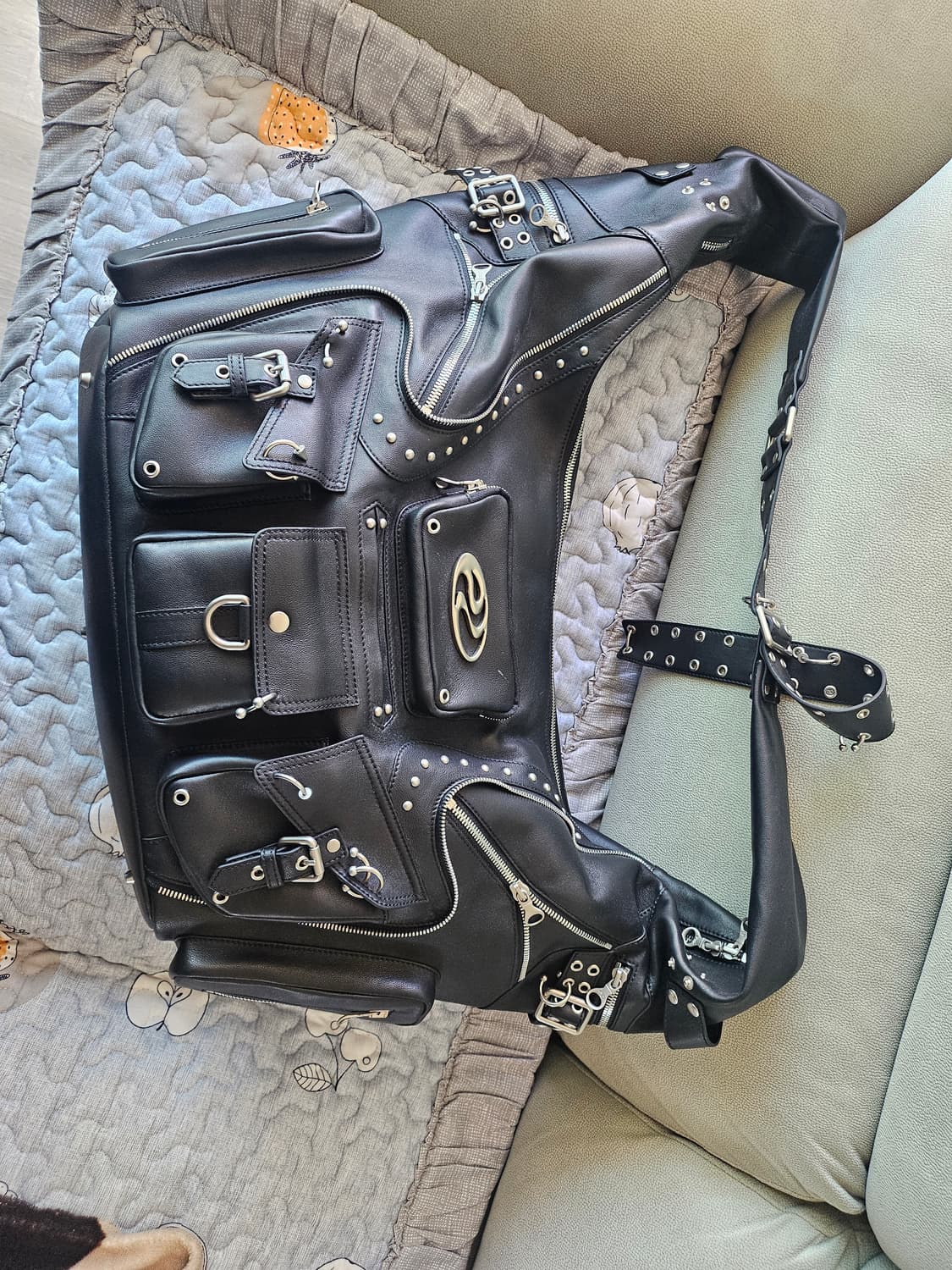 personsoul 가죽가방 라지 판매합니다 상품이미지3