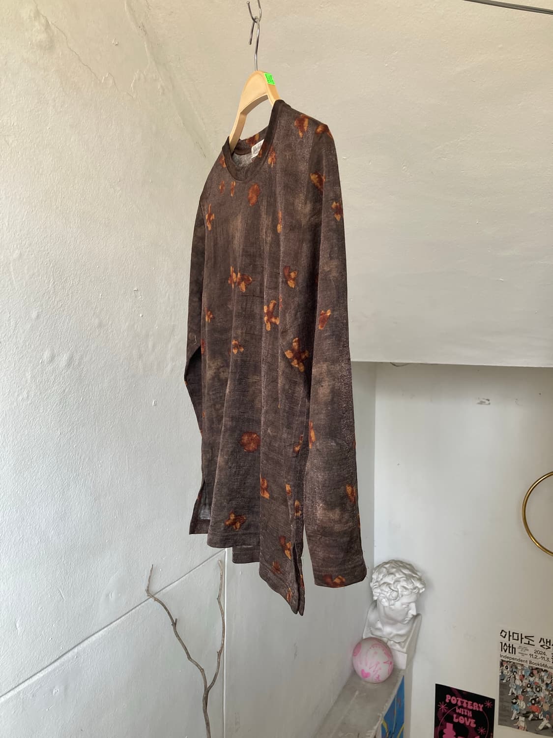 글램 프린팅 슬리브 이너탑 상품이미지3