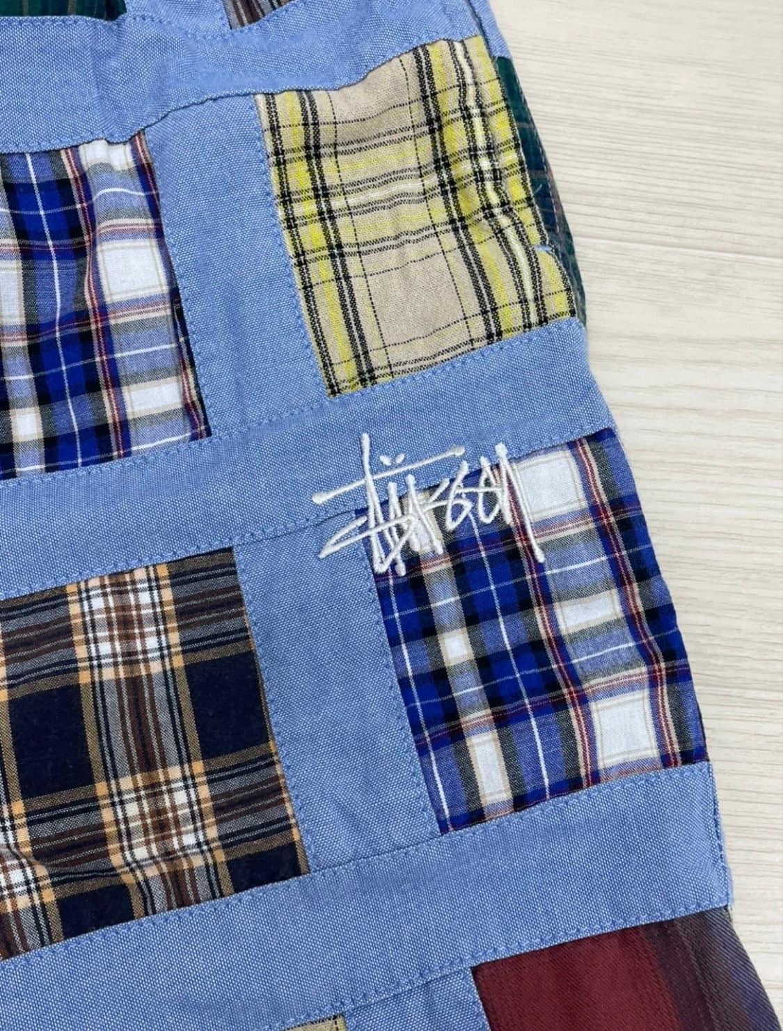 스투시 마드라스 패치워크 팬츠 상품이미지5