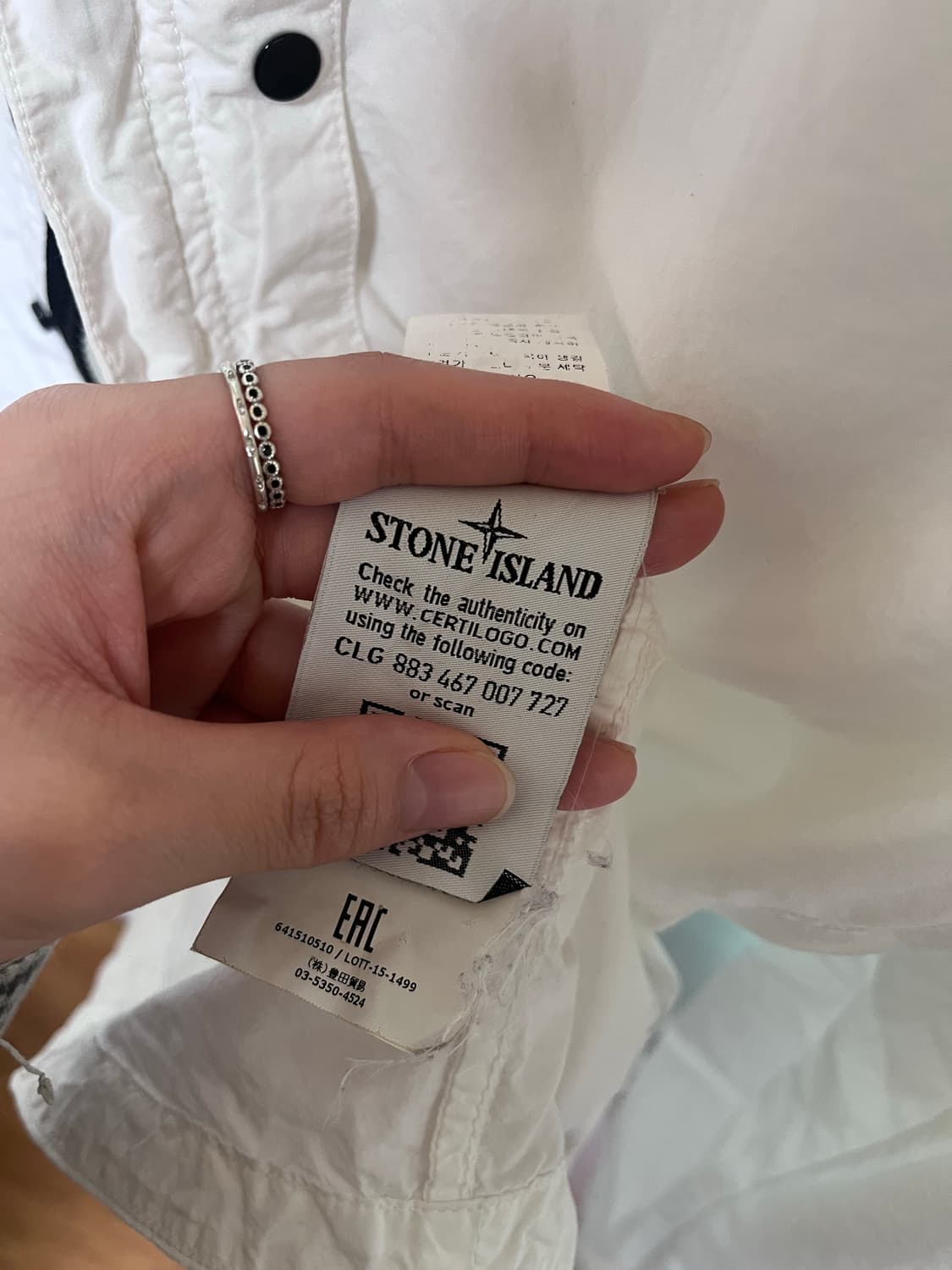 스톤아일랜드 셔츠(M) 상품이미지2