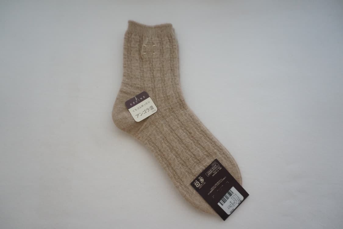 셀린느 앙고라 여성 양말 상품이미지2