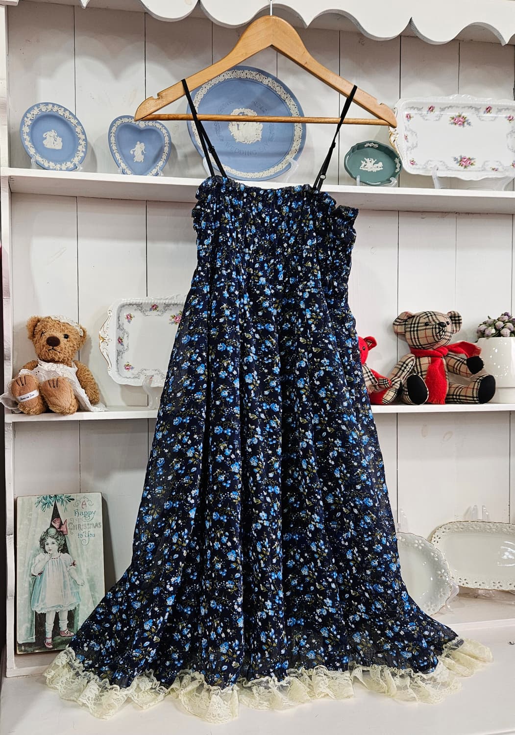 no0327플로럴 2way  롱원피스 / 튜브 원피스 상품이미지5