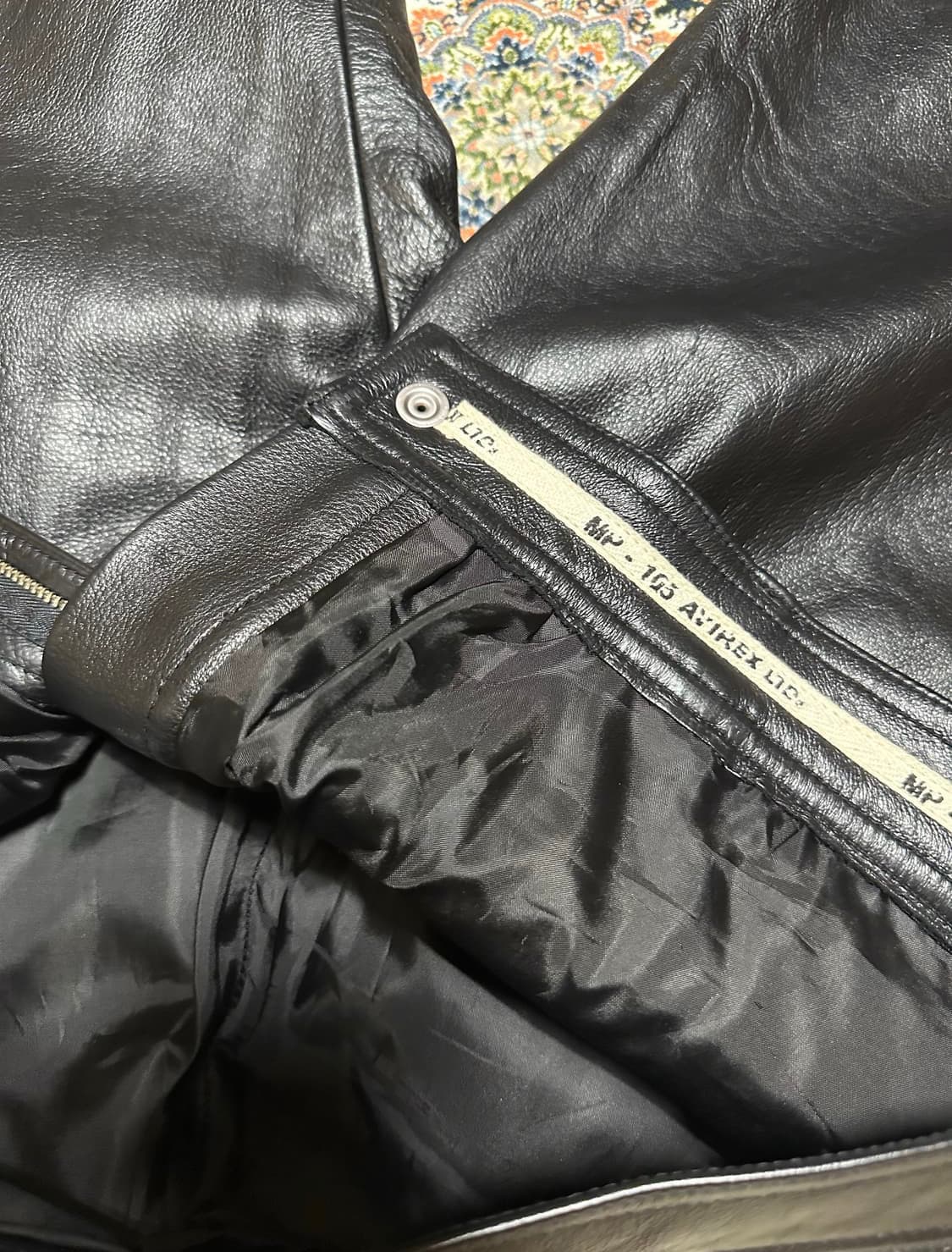 VTG Avirex 레더 팬츠 진 32 size 상품이미지7