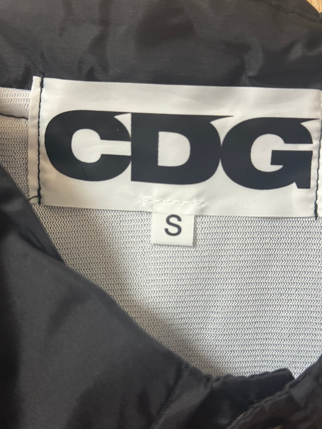 CDG 코치 자켓 (블랙) 상품이미지4