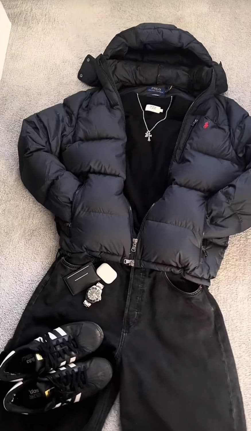 폴로 랄프로랜 패딩 사이즈 m 상품이미지2