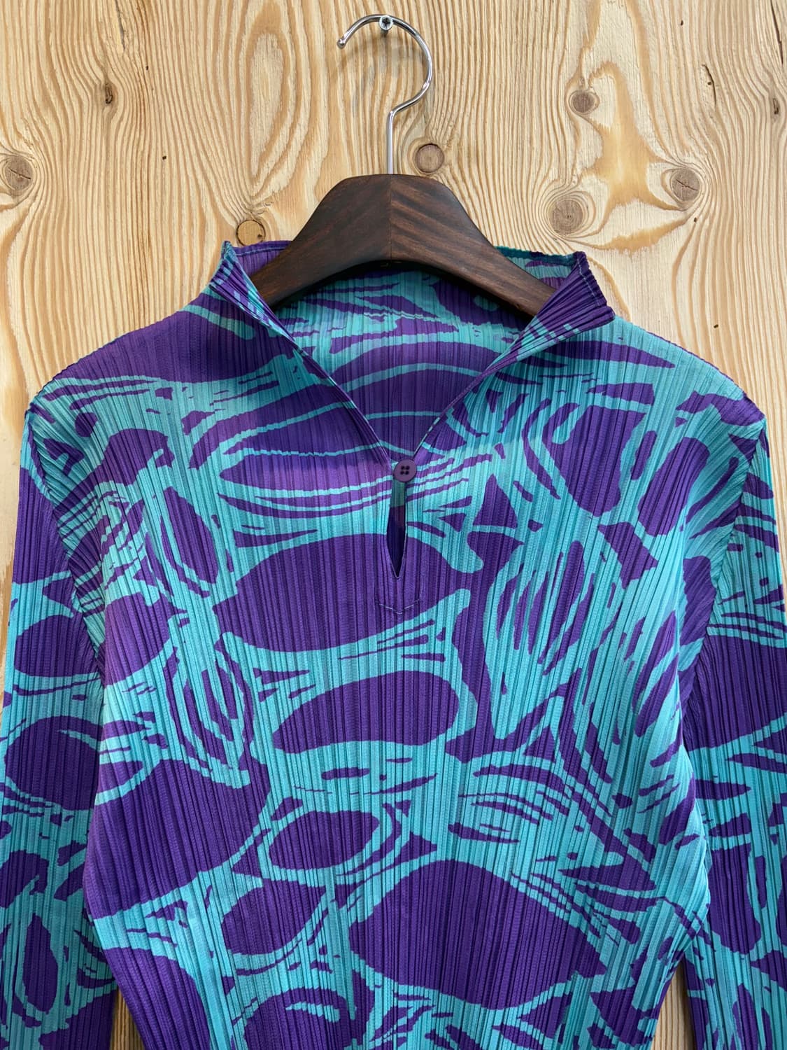 플리츠 플리즈 그래픽 탑 상품이미지3