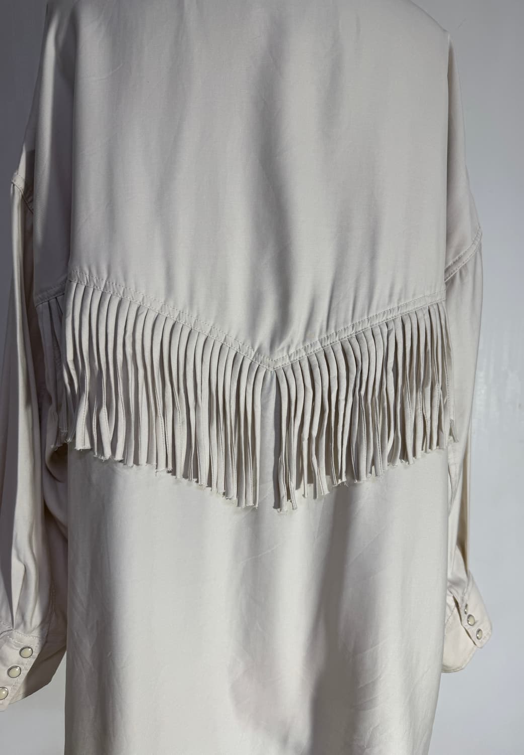 Moussy 프린지 오버 셔츠 웨스턴 y2k goa 상품이미지6