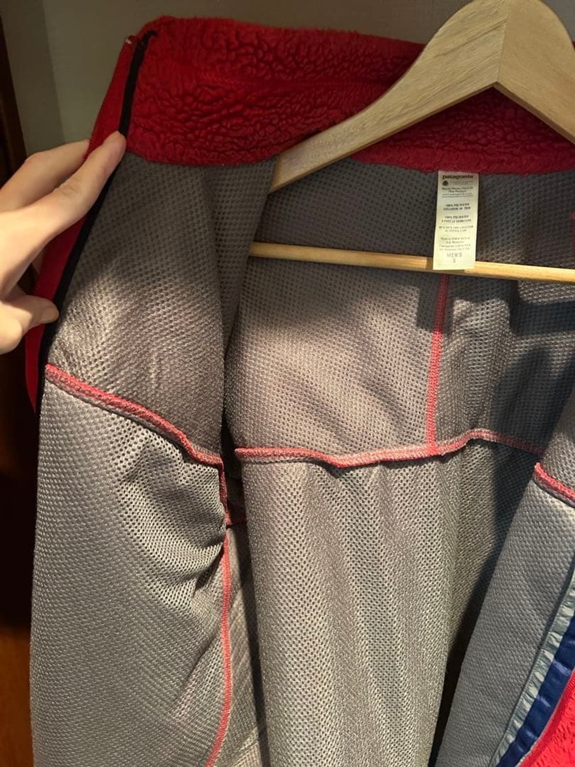 [S] 11's 파타고니아 레트로 X 파일 플리스 레드 상품이미지4