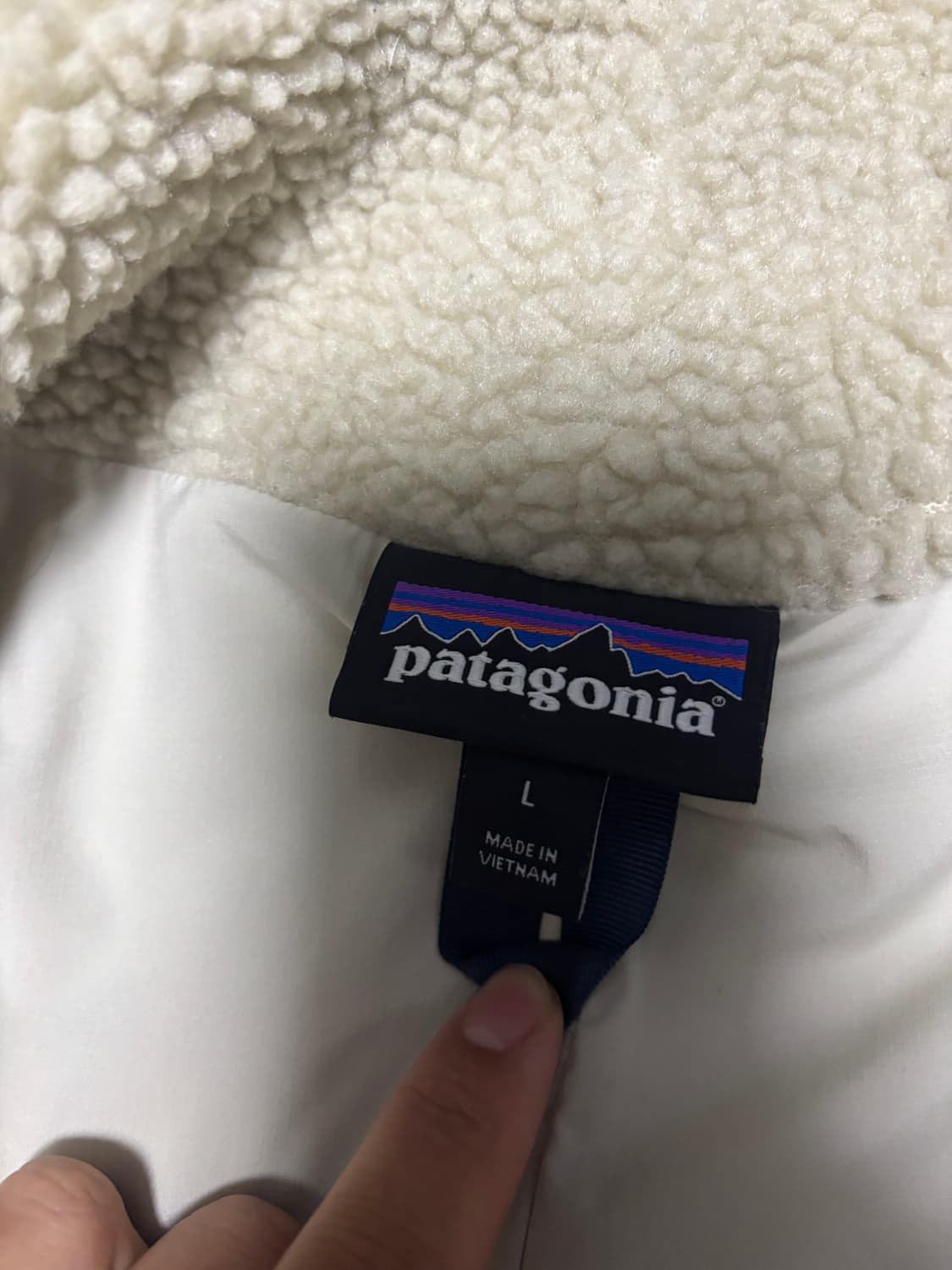 파타고니아 레트로 X 스냅 프론트 양털 후리스 자켓 L 상품이미지5