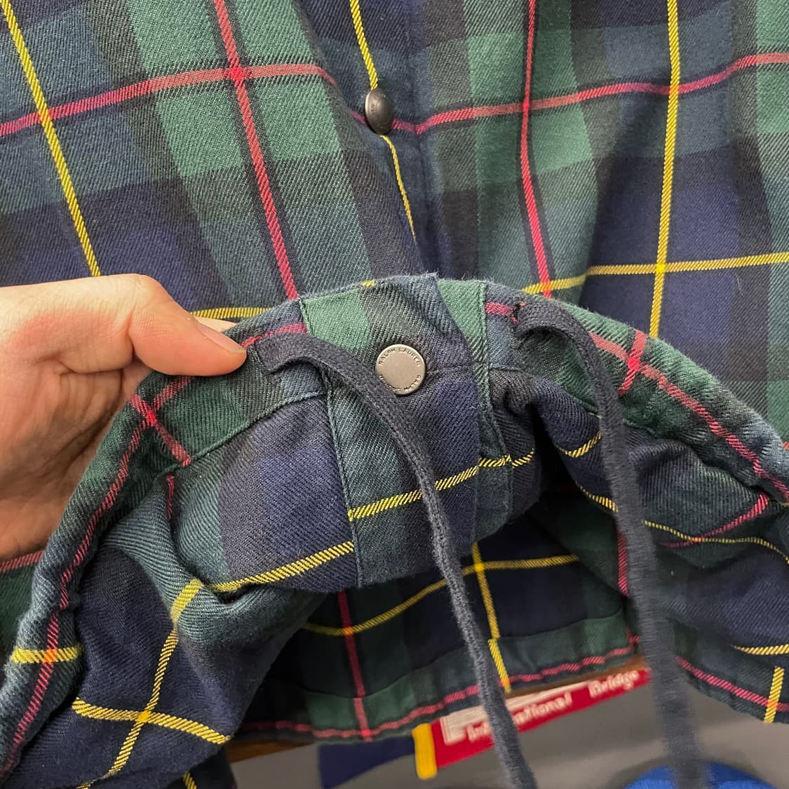 폴로 랄프로렌 세인트 앤드류 트윌 타탄 체크 후드 셔츠 자켓 N106 상품이미지7